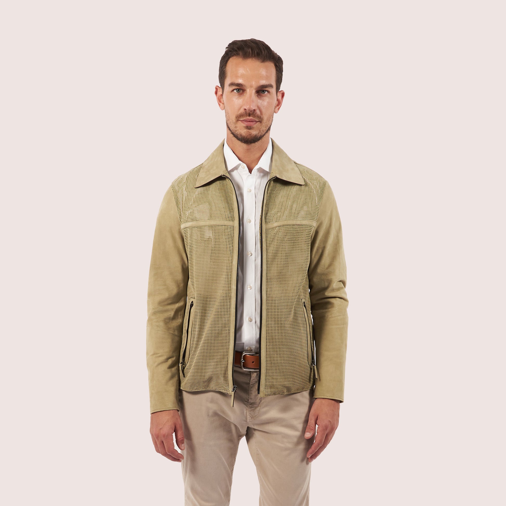 Easton goat suede jacket