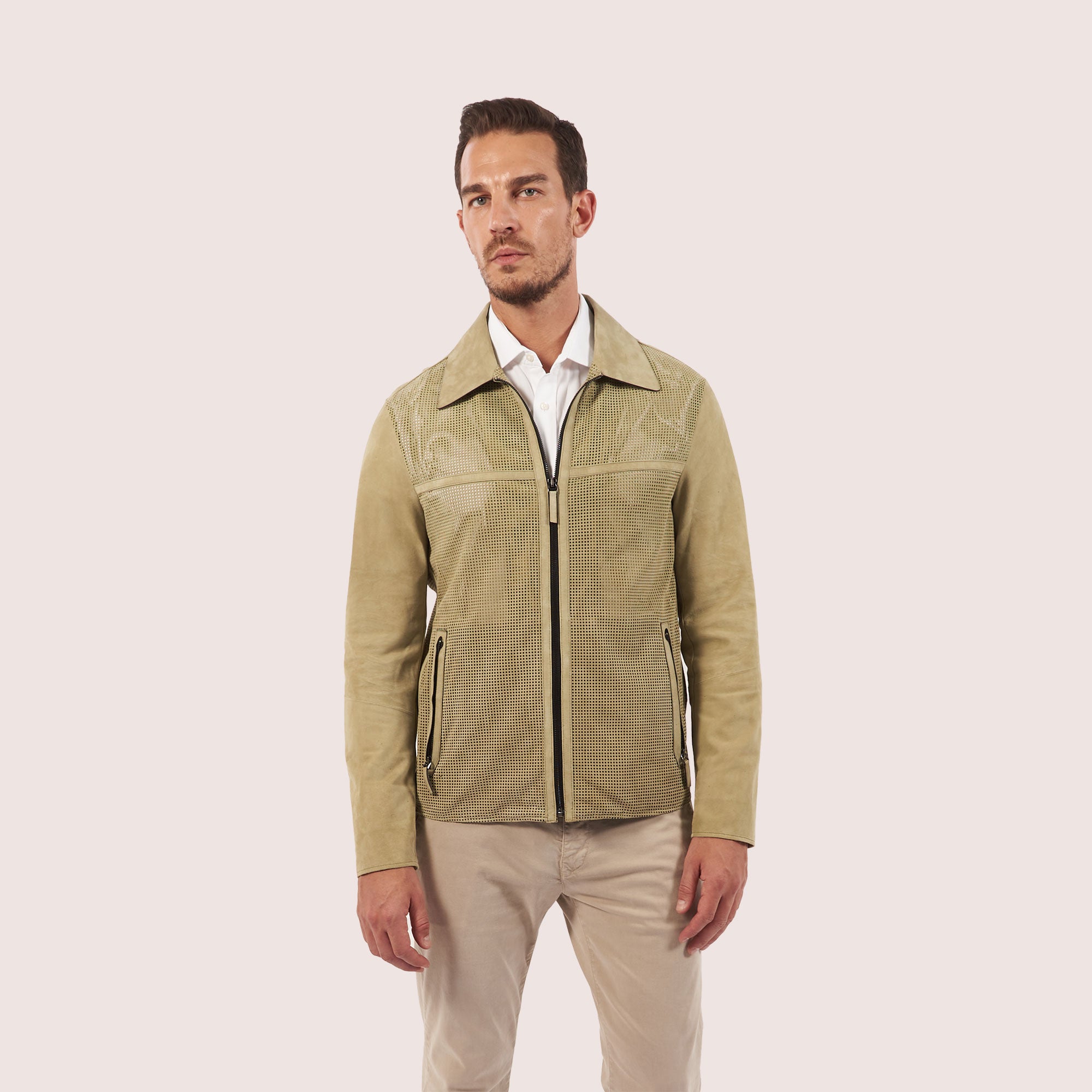 Easton goat suede jacket