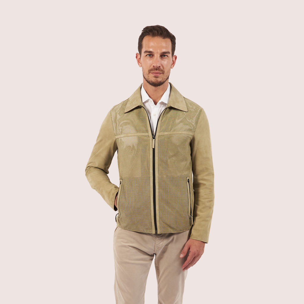 Easton goat suede jacket