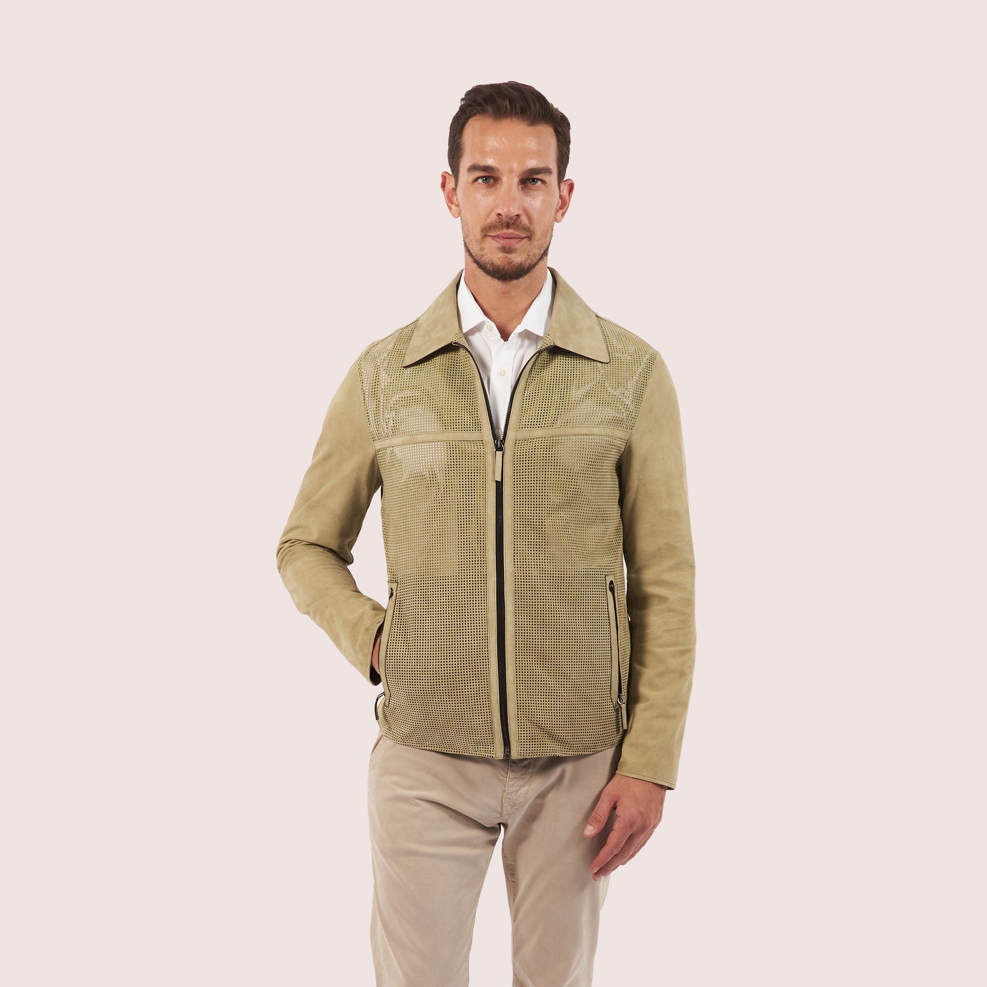 Easton Goat Suede Jacket-12