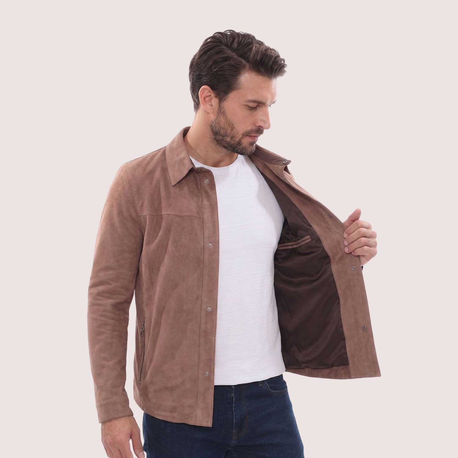 Sedona Goat Suede Jacket-8