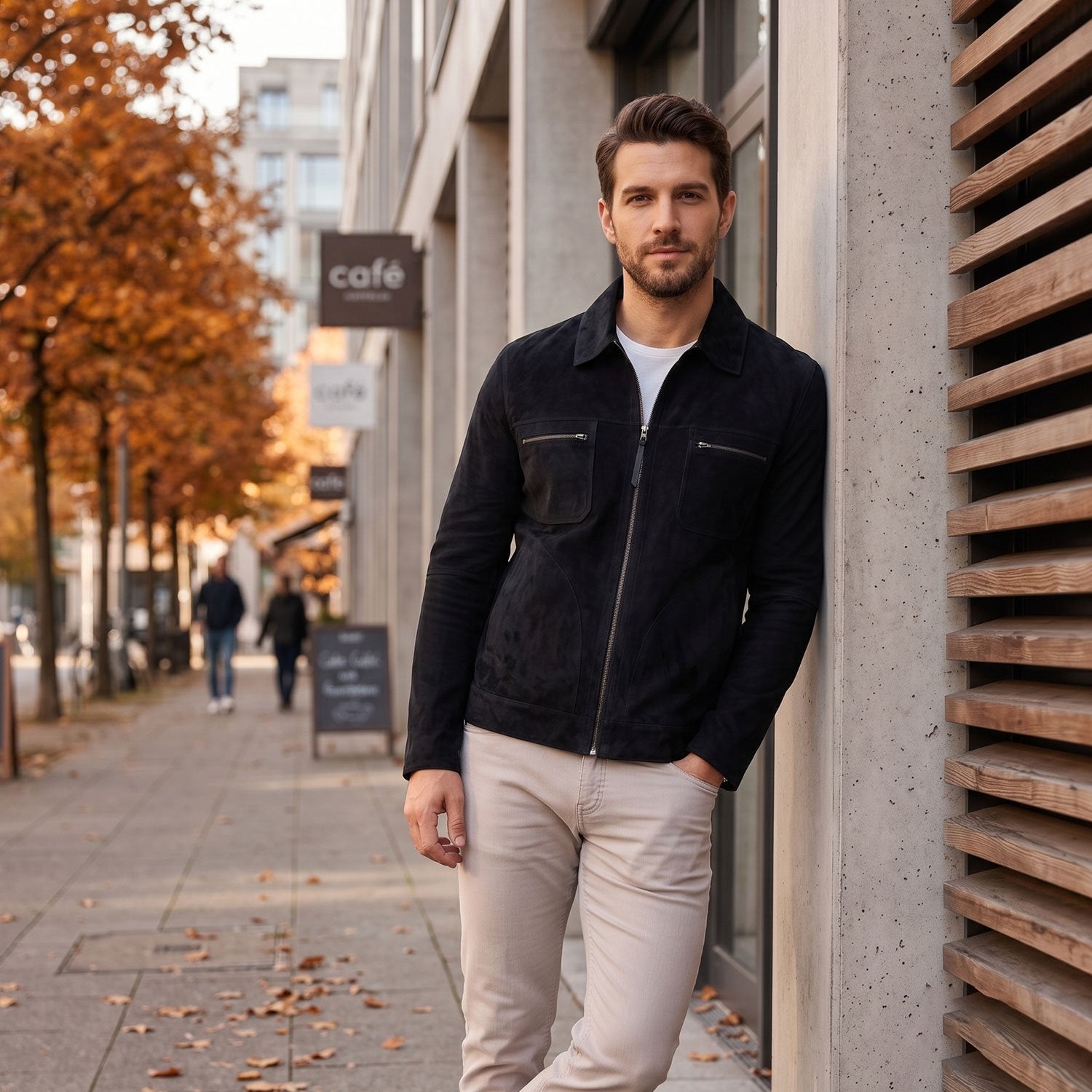 Boise Goat Suede Jacket-5