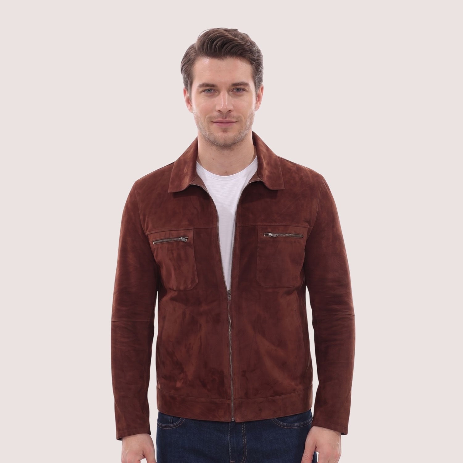 Boise Goat Suede Jacket-6