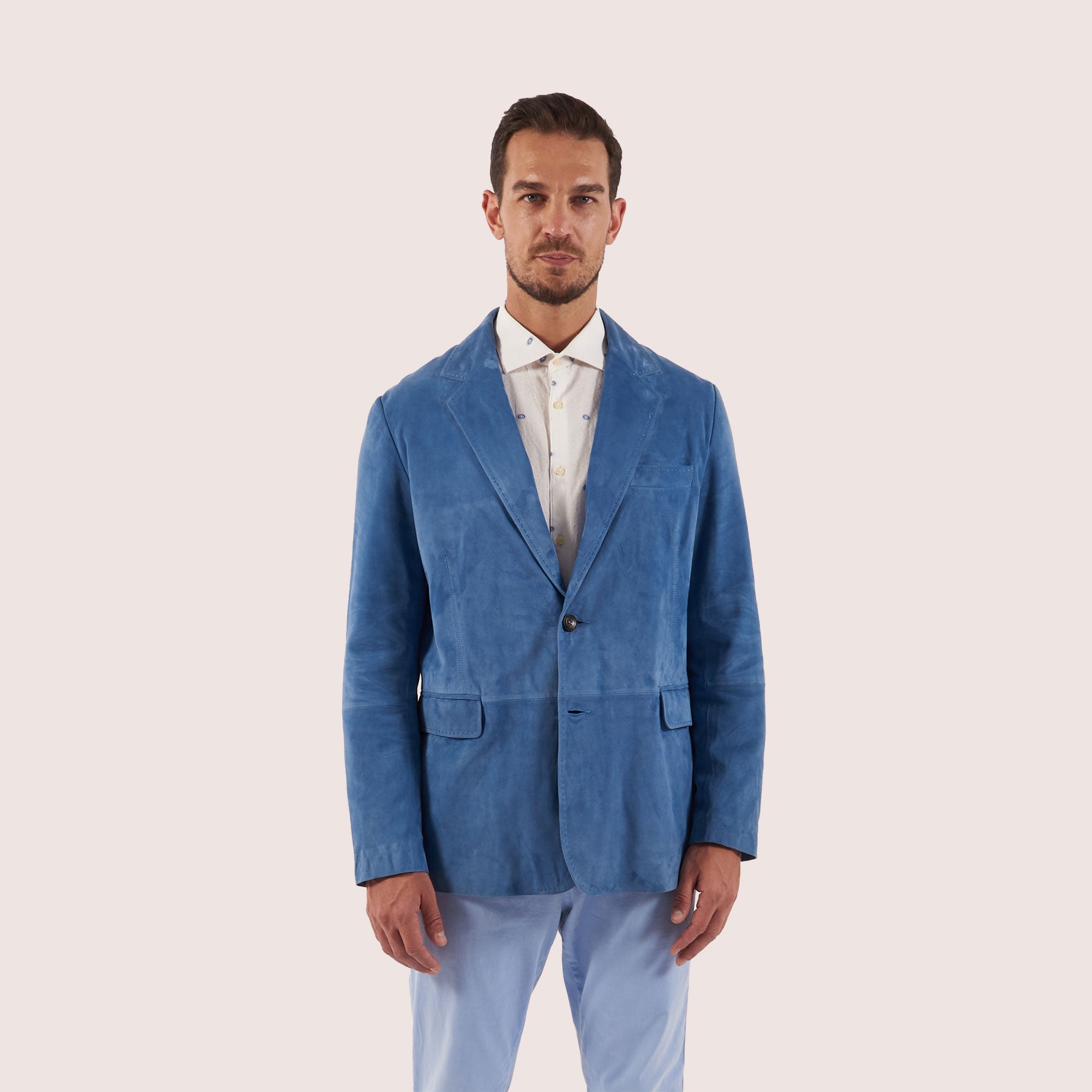 Saratoga Metis Goat Suede Blazer
