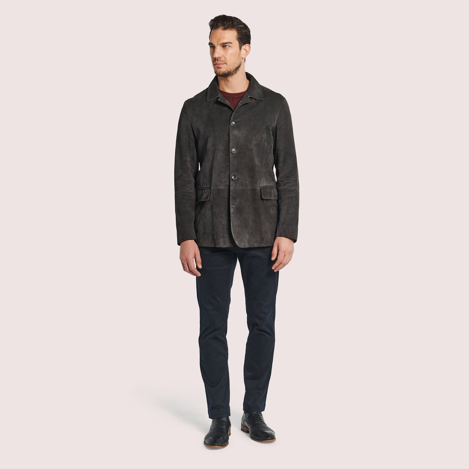 McKinley Goat Suede Blazer