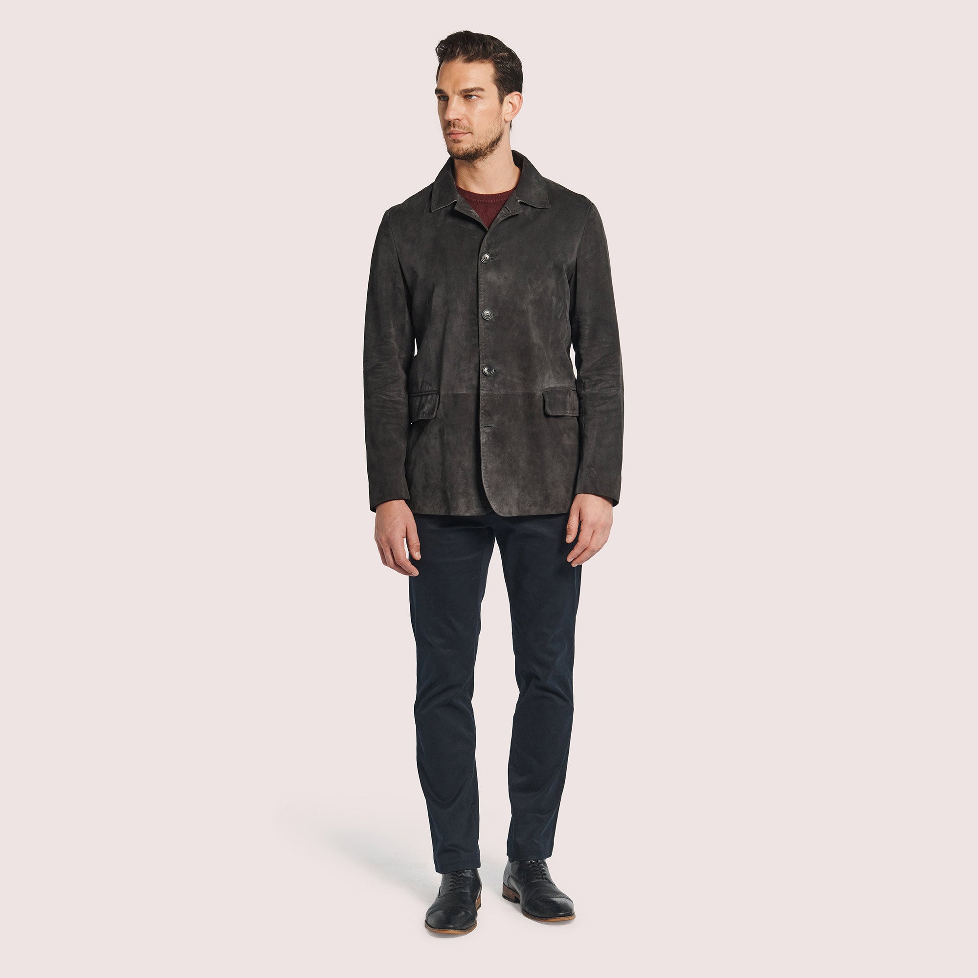 McKinley Goat Suede Blazer-4