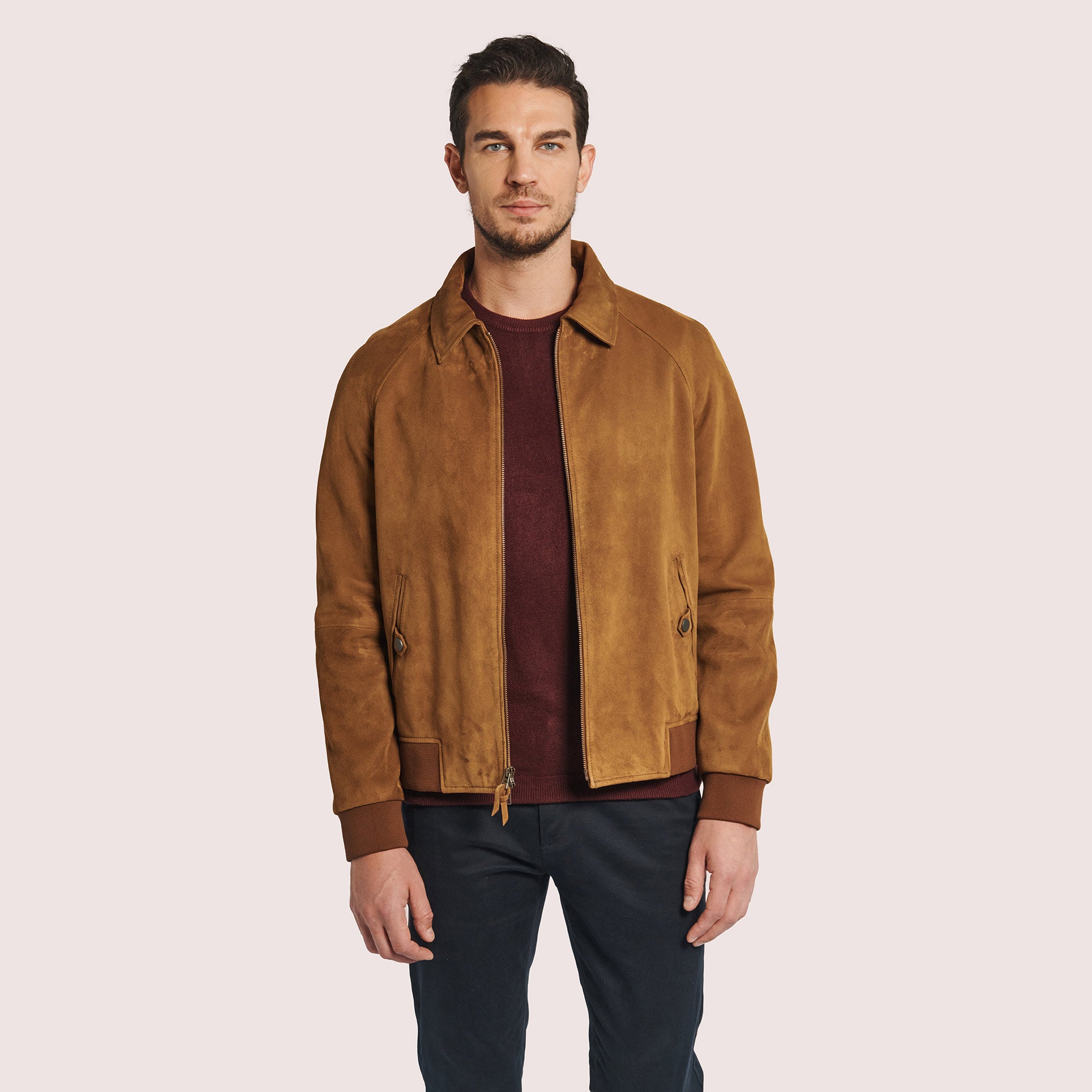 Kensington Goat Suede Jacket