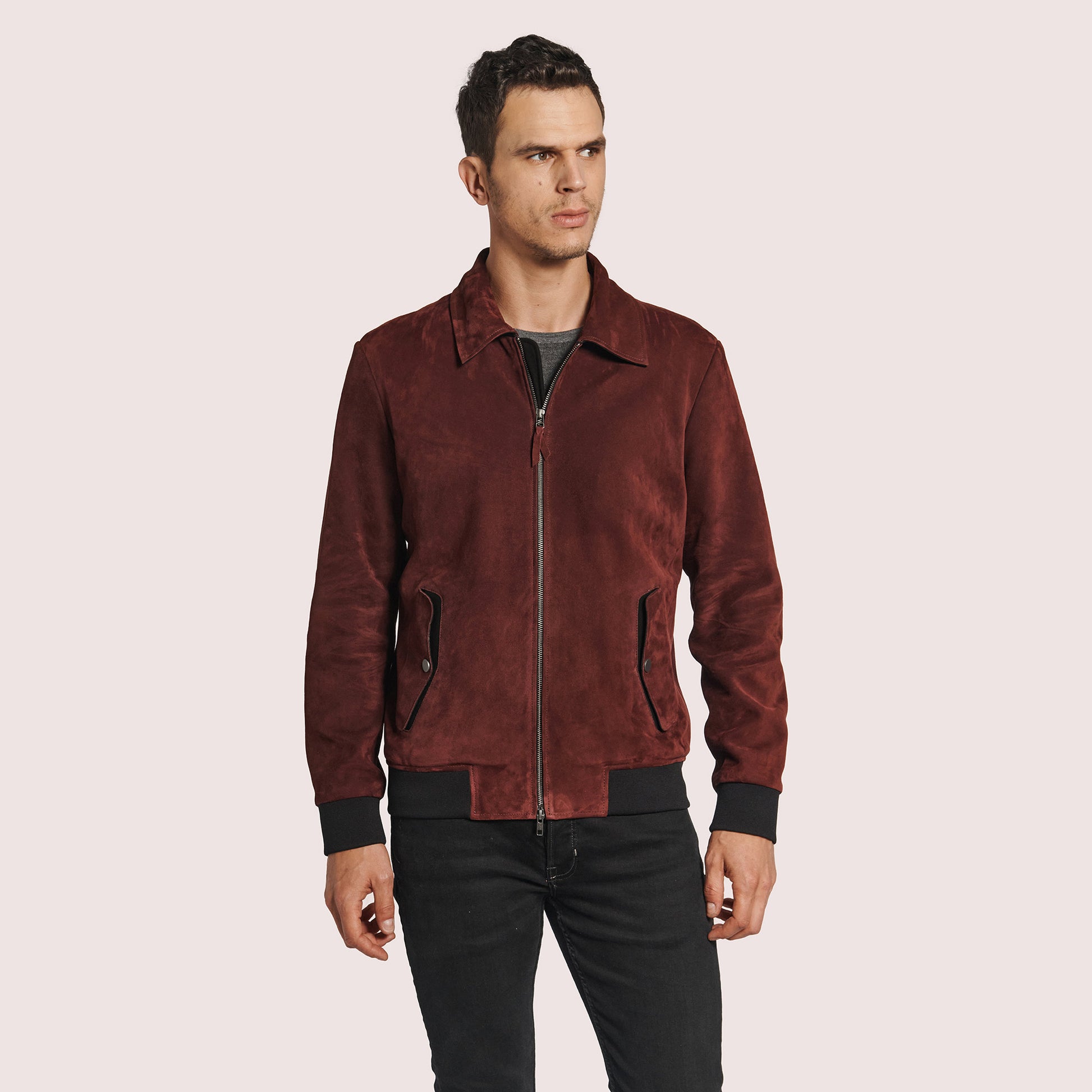 Alexander Goat Suede Jacket