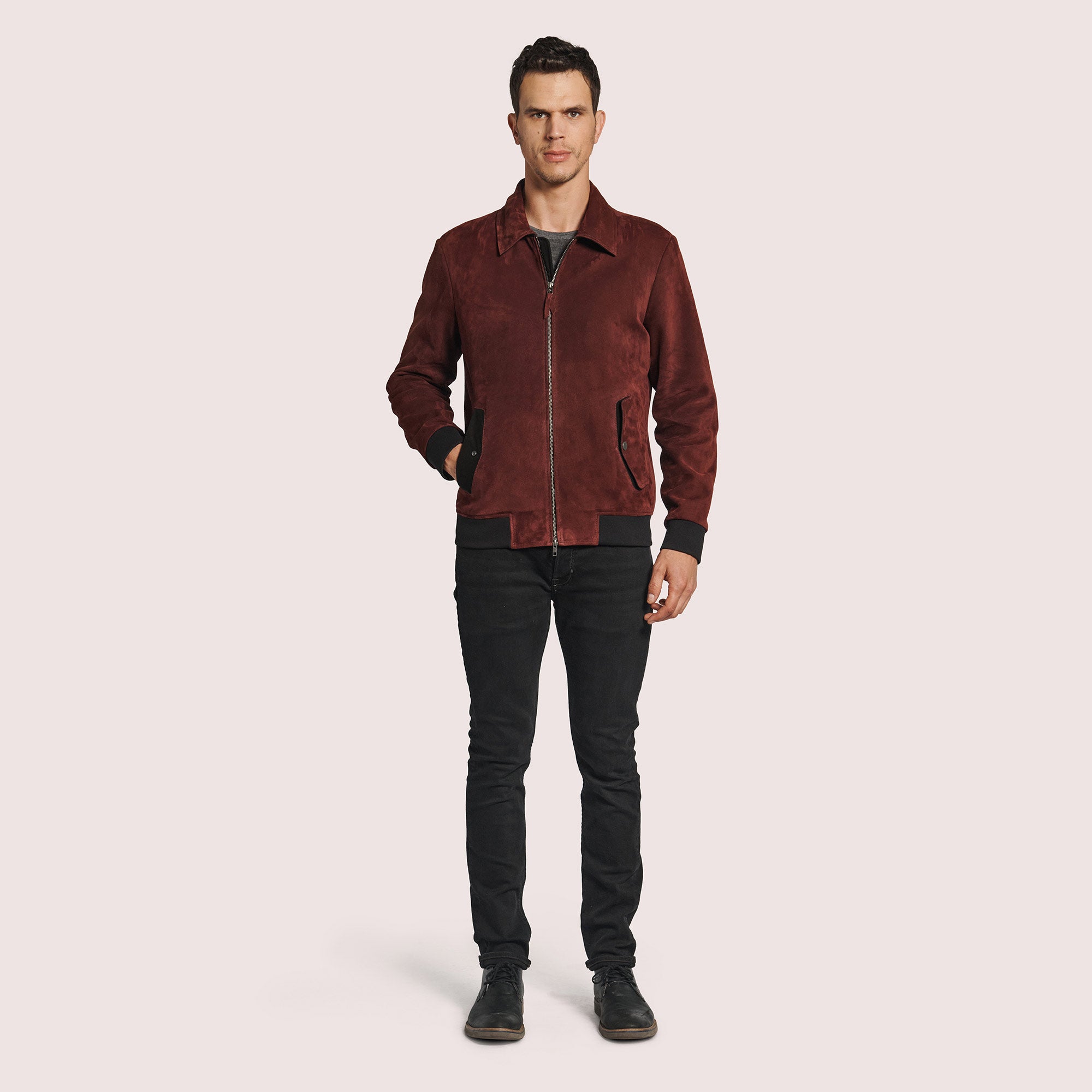 Alexander Goat Suede Jacket