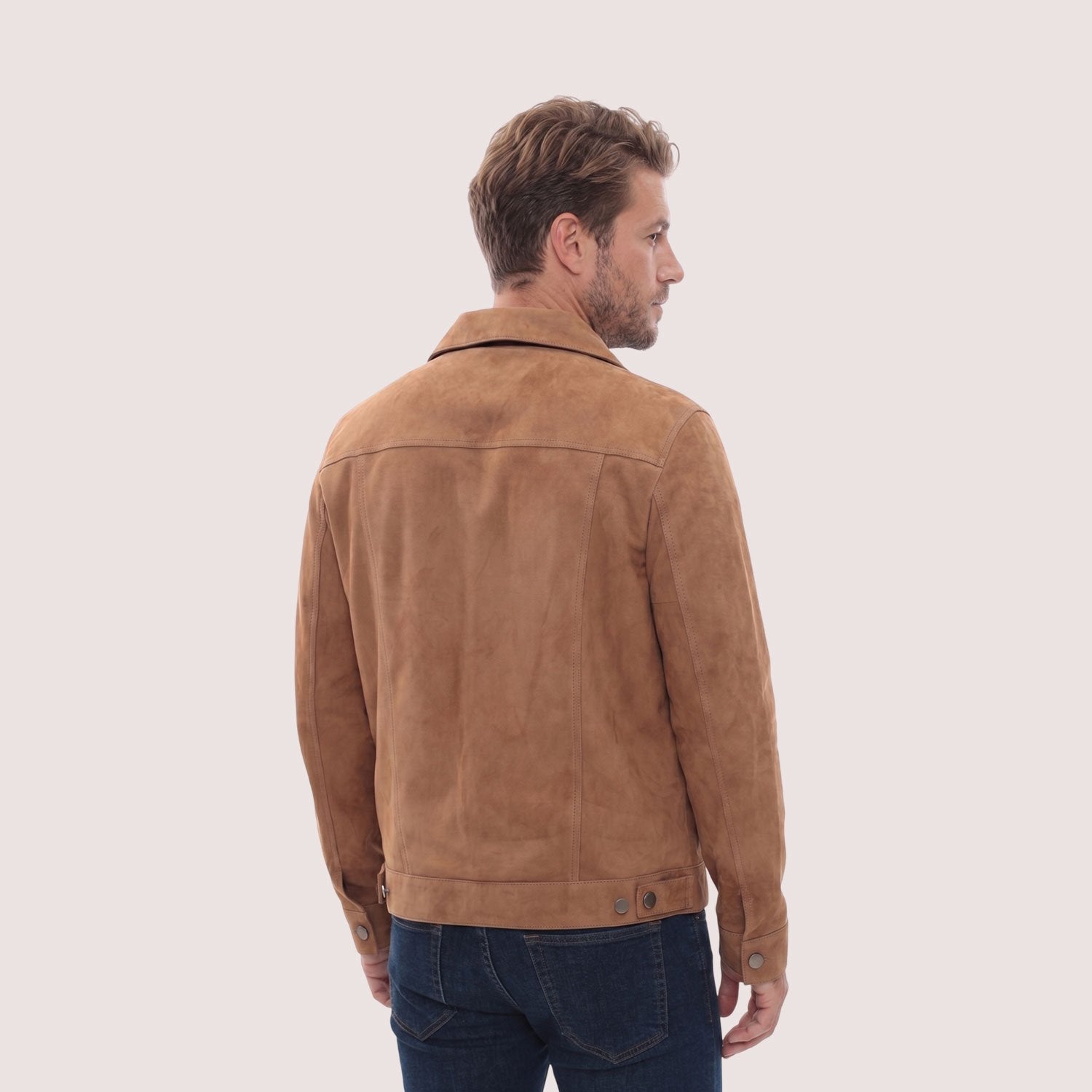 Olympia Goat Suede Jacket