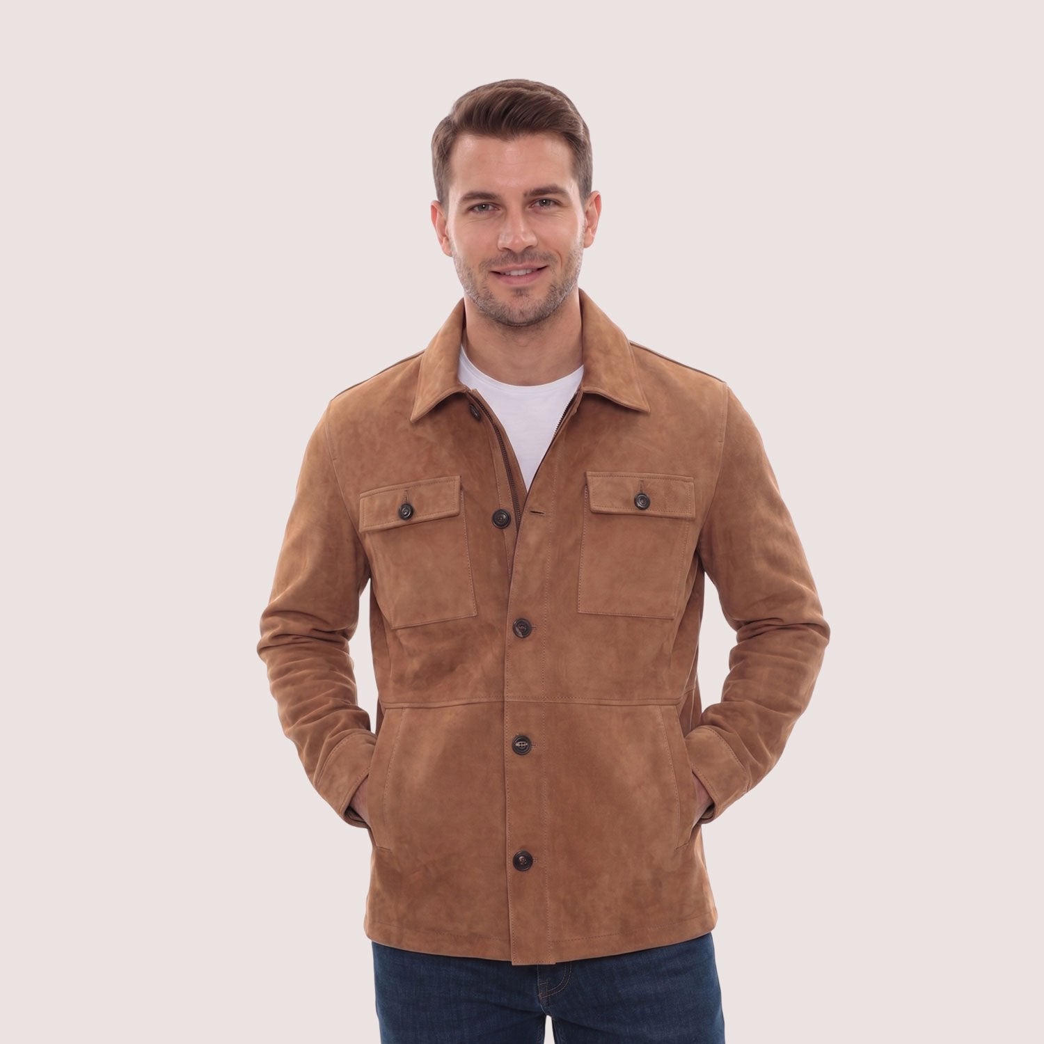 Flagstaff Goat Suede Jacket-1