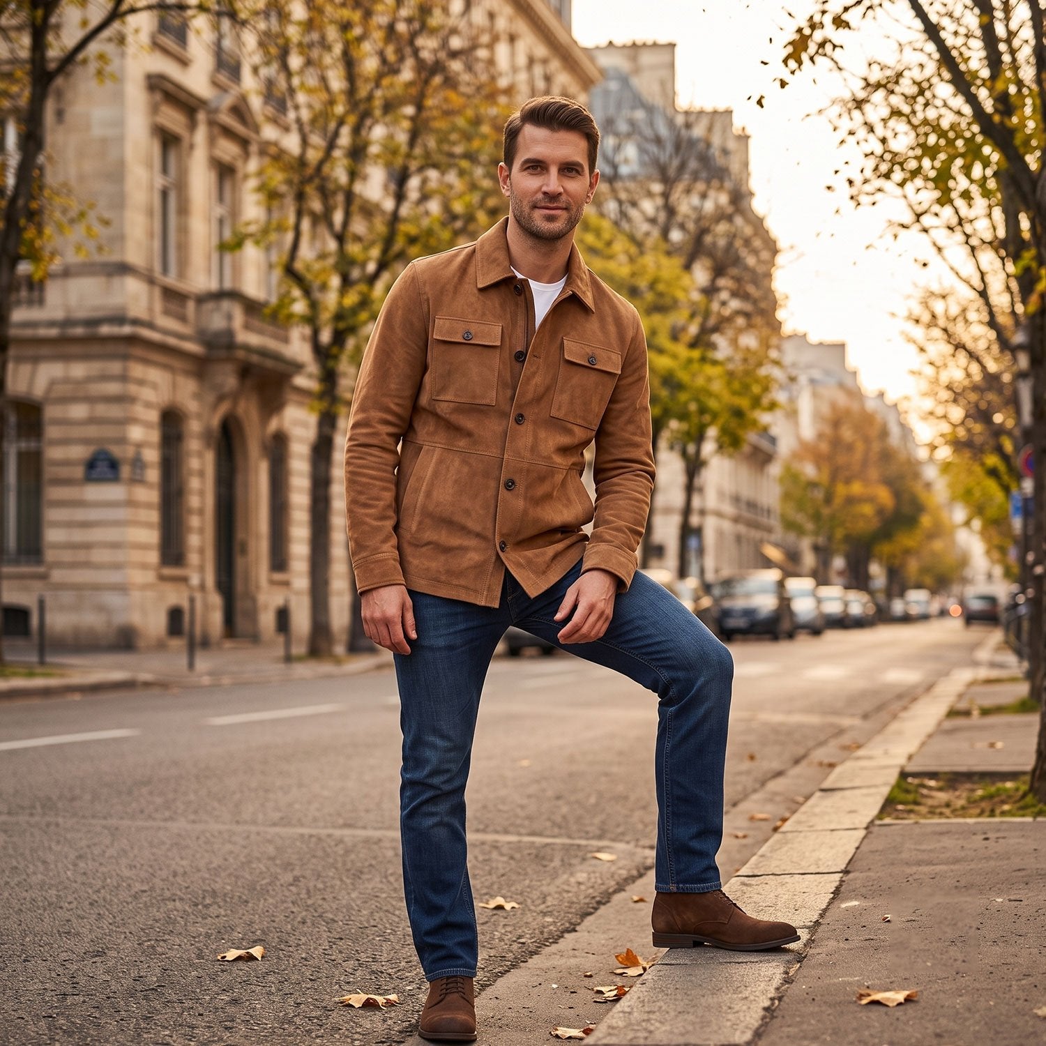 Flagstaff Goat Suede Jacket-4