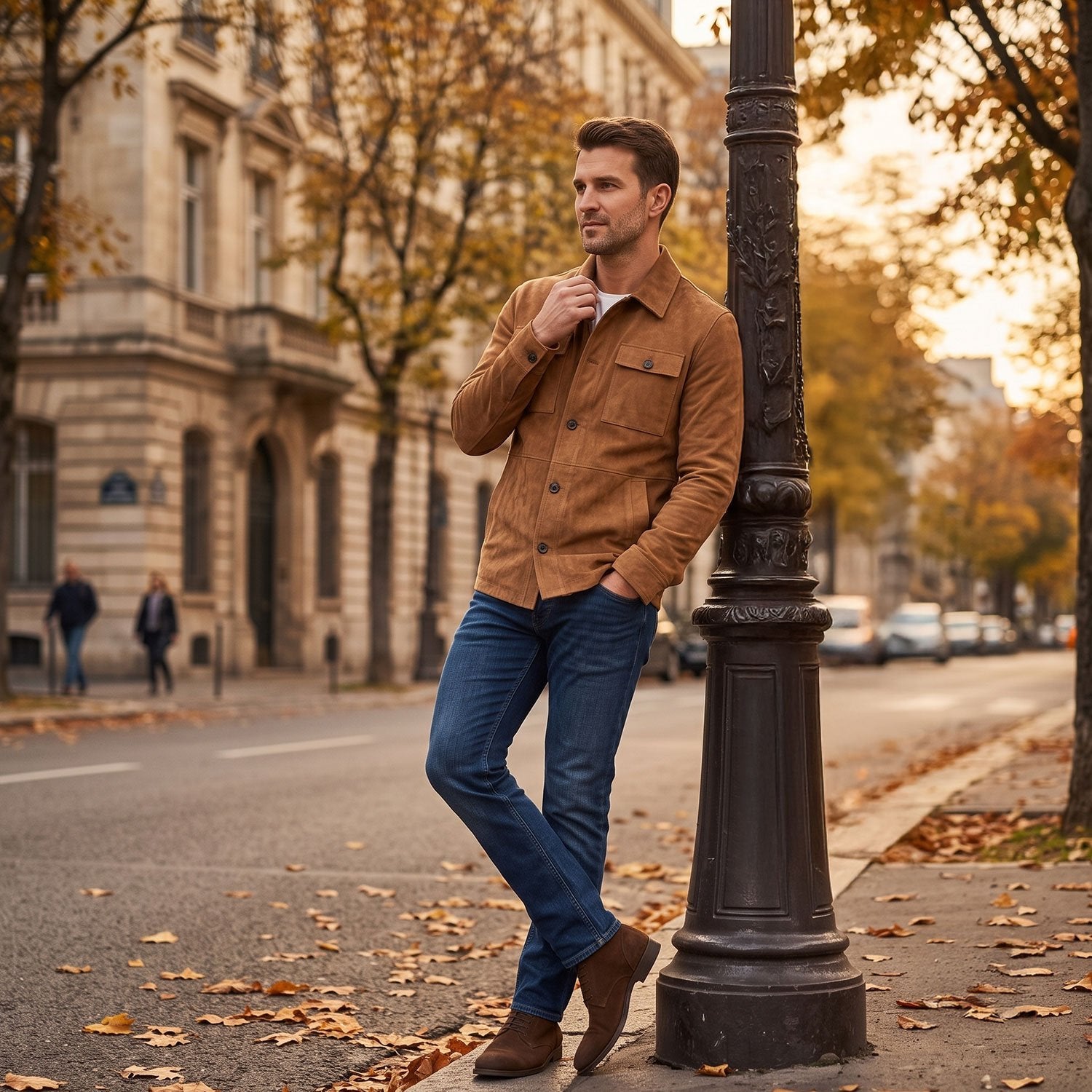 Flagstaff Goat Suede Jacket-5