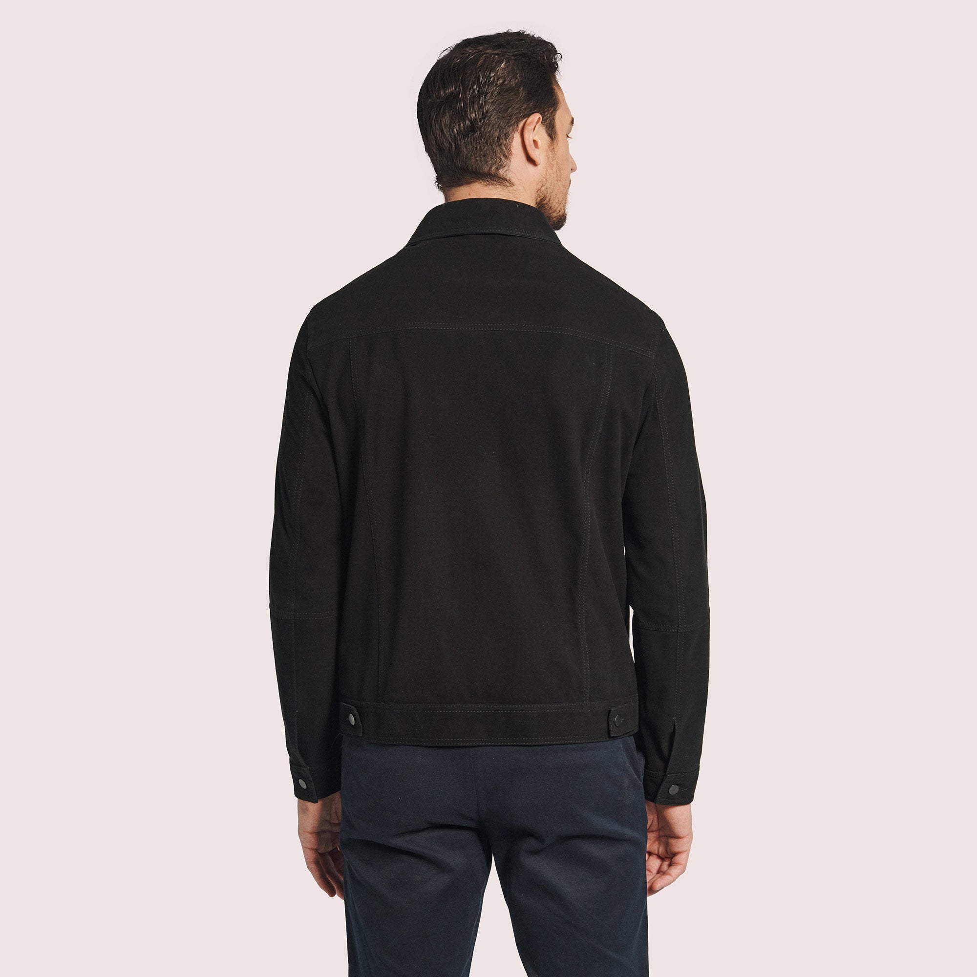 Brooklyn Goat Suede Jacket