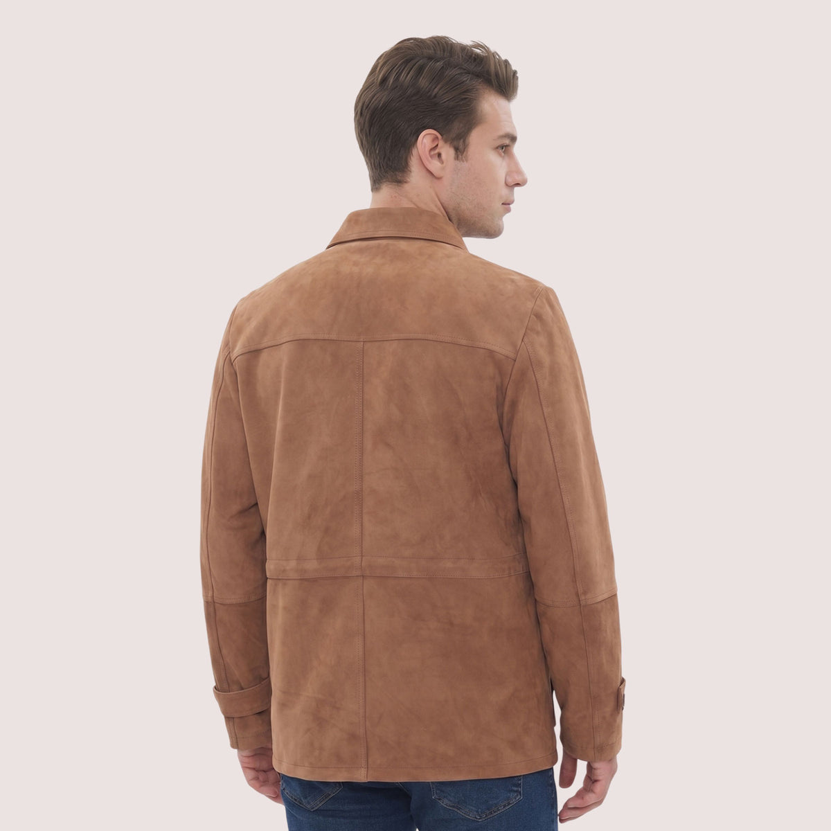 Safari Field Goat Suede Jacket-13