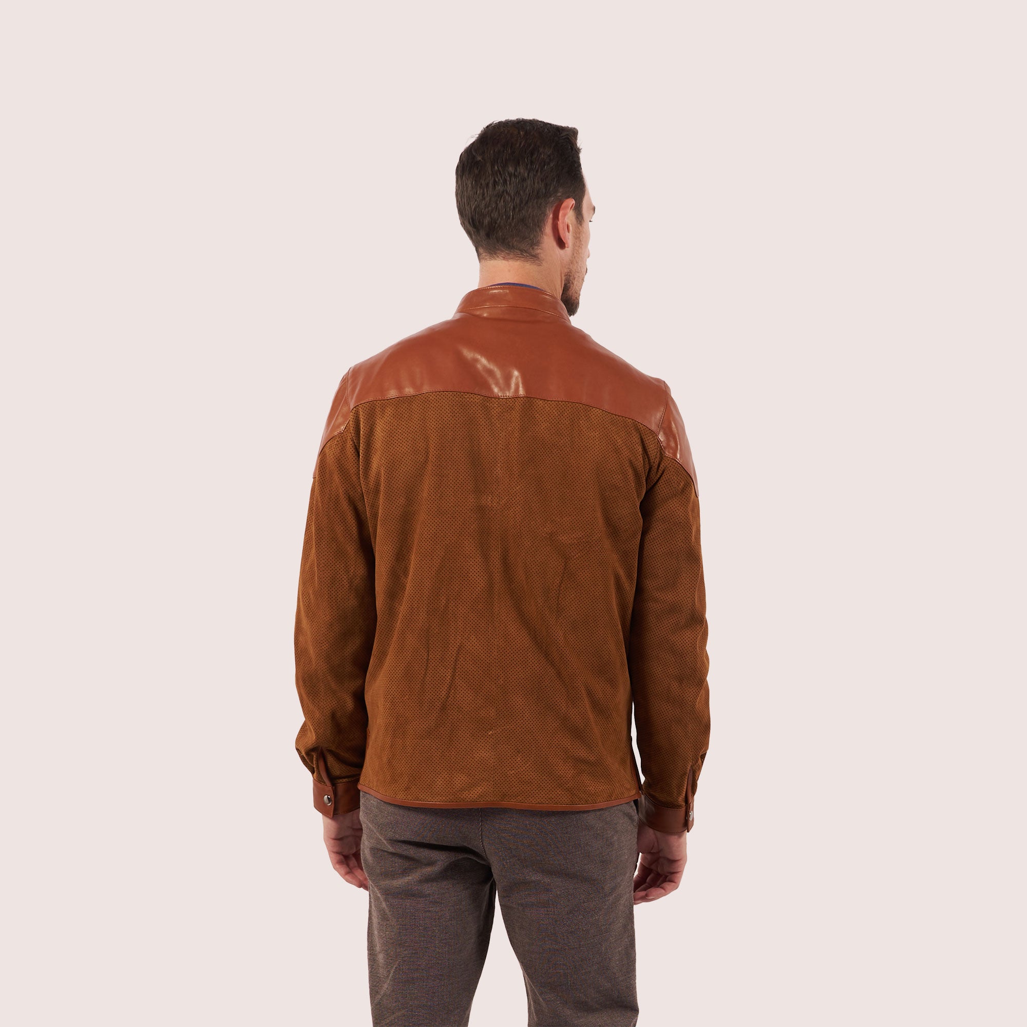 Clayton goat suede jacket