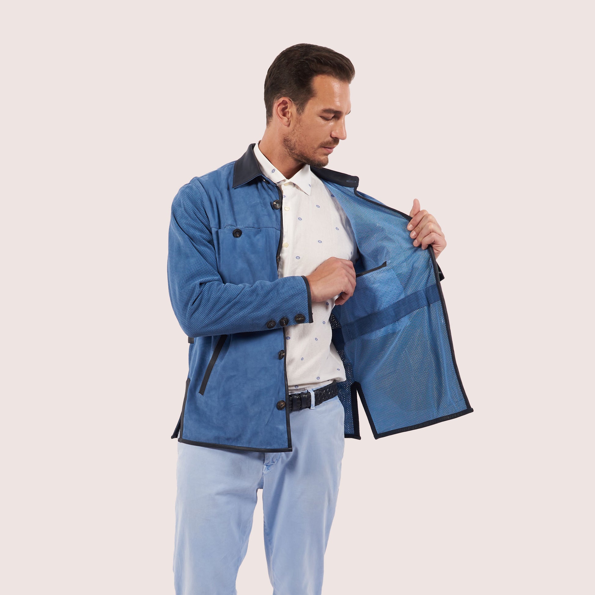 Greystone goat suede jacket