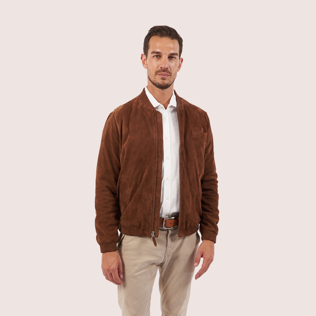 Crestwood goat suede jacket