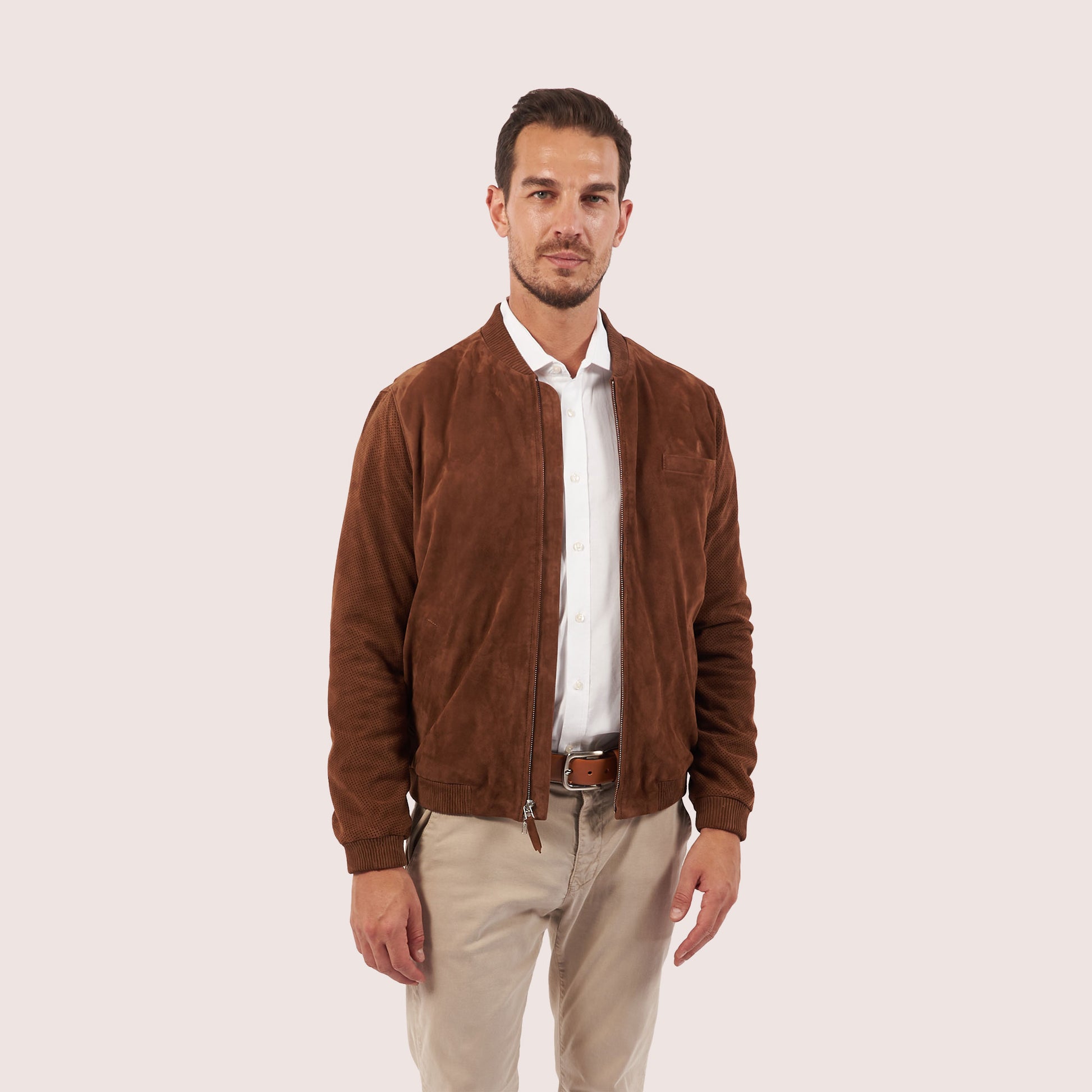 Crestwood goat suede jacket