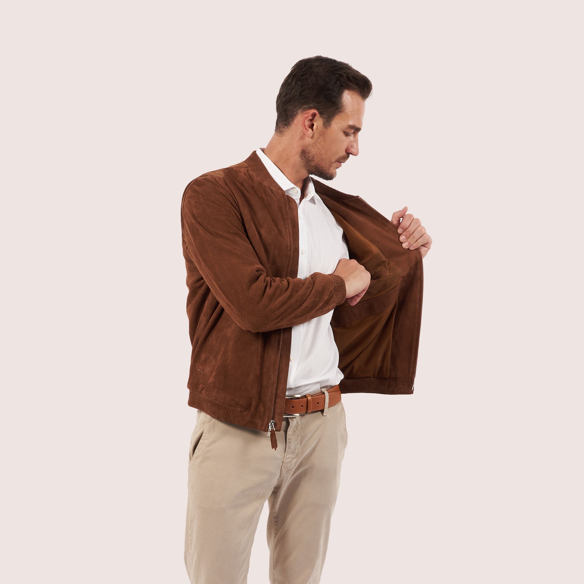 Crestwood goat suede jacket