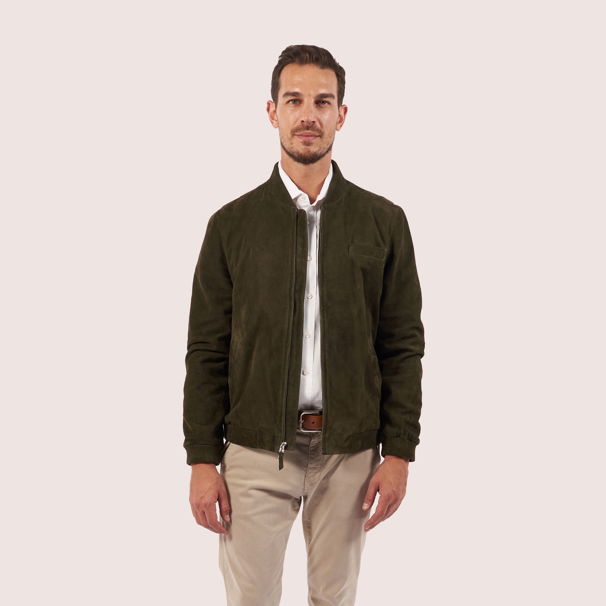 Crestwood goat suede jacket