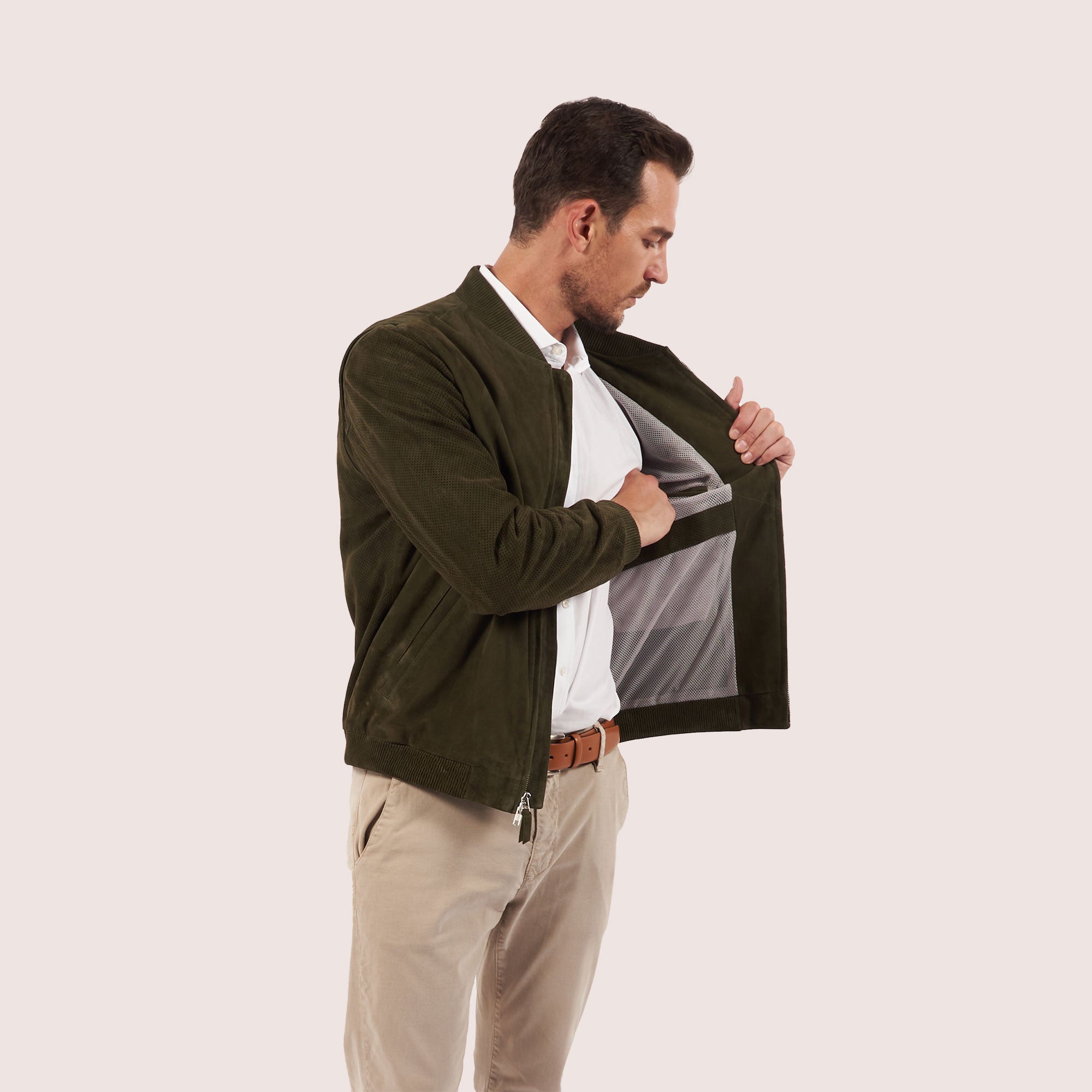 Crestwood goat suede jacket