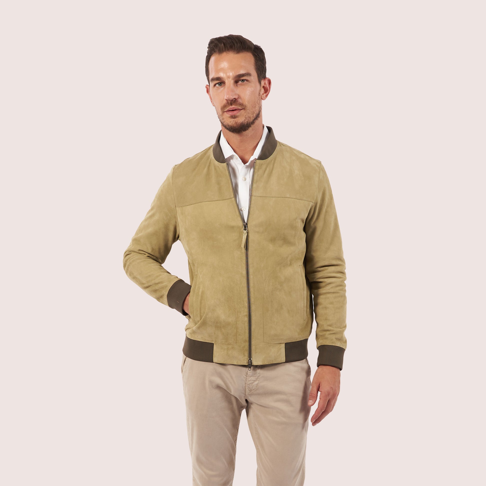 Flemington Goat Suede Jacket