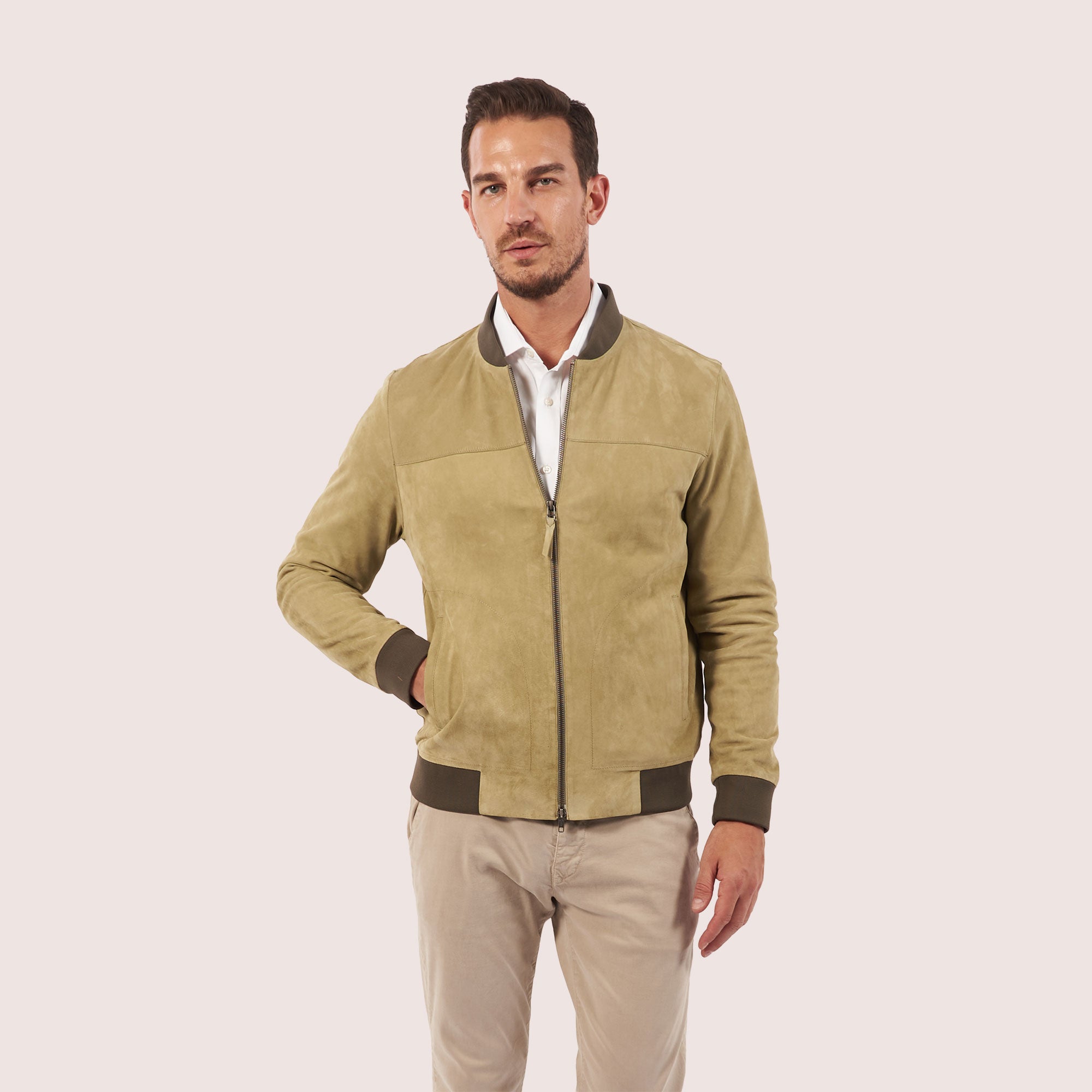 Flemington Goat Suede Jacket-12