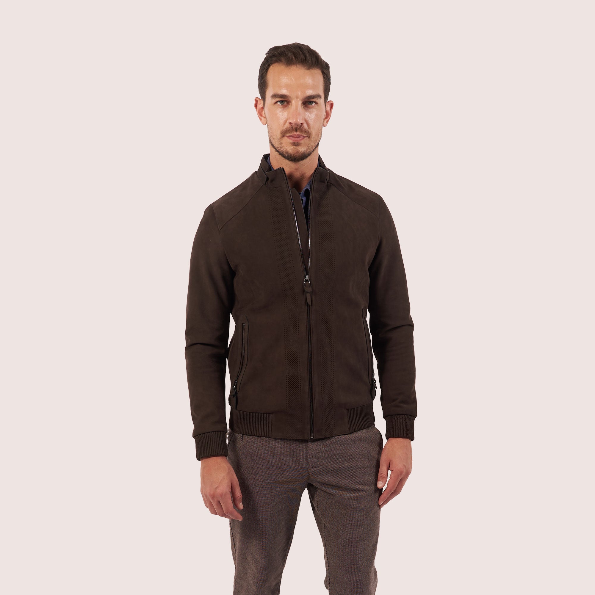 Cooper Goat Suede Jacket