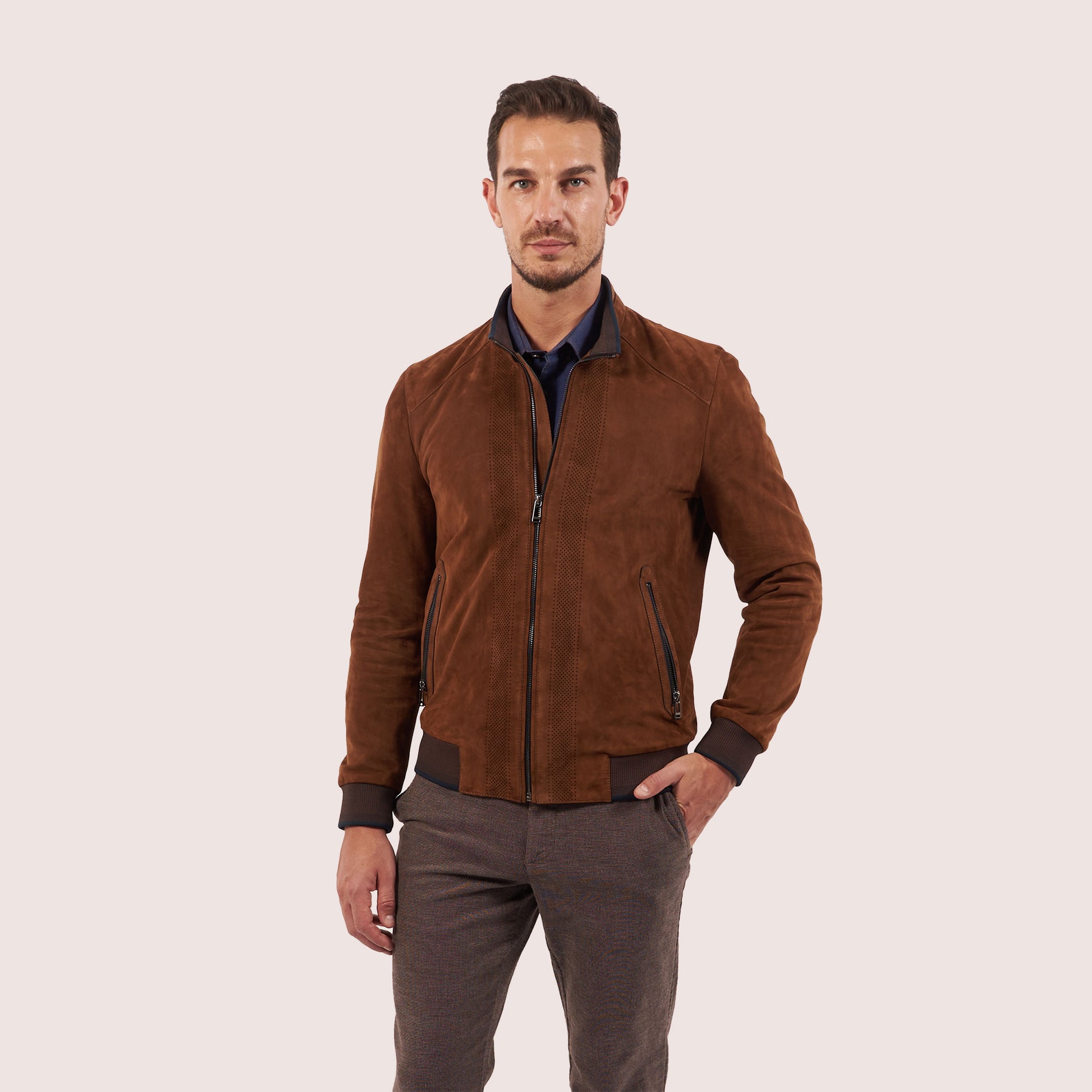 Cooper Goat Suede Jacket