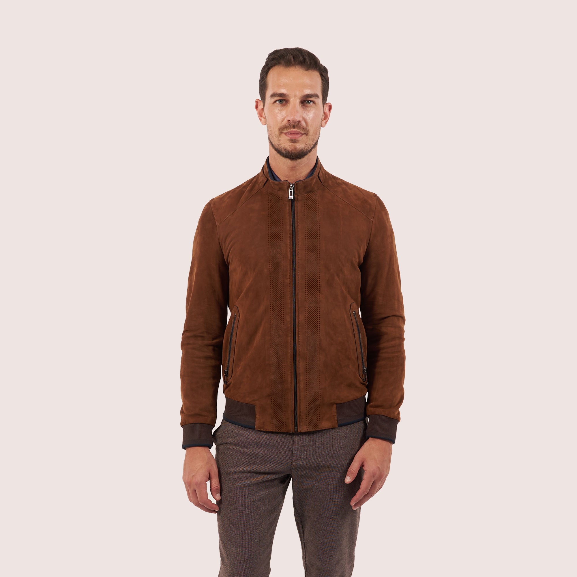 Cooper Goat Suede Jacket