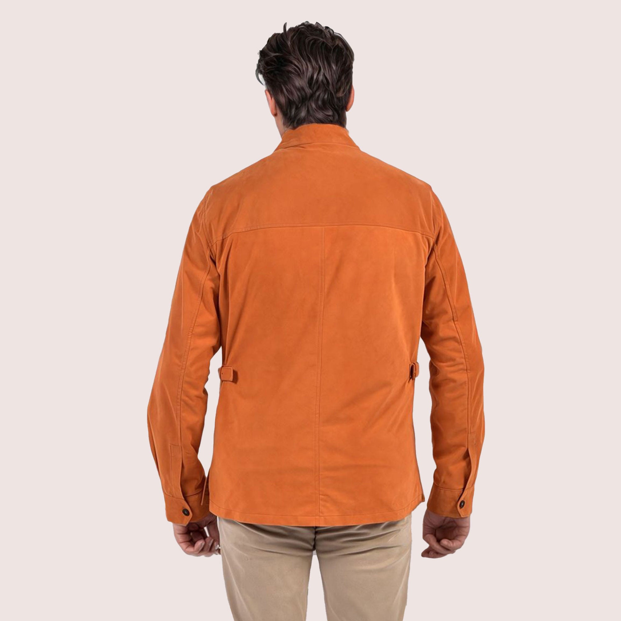 Paxton goat suede jacket