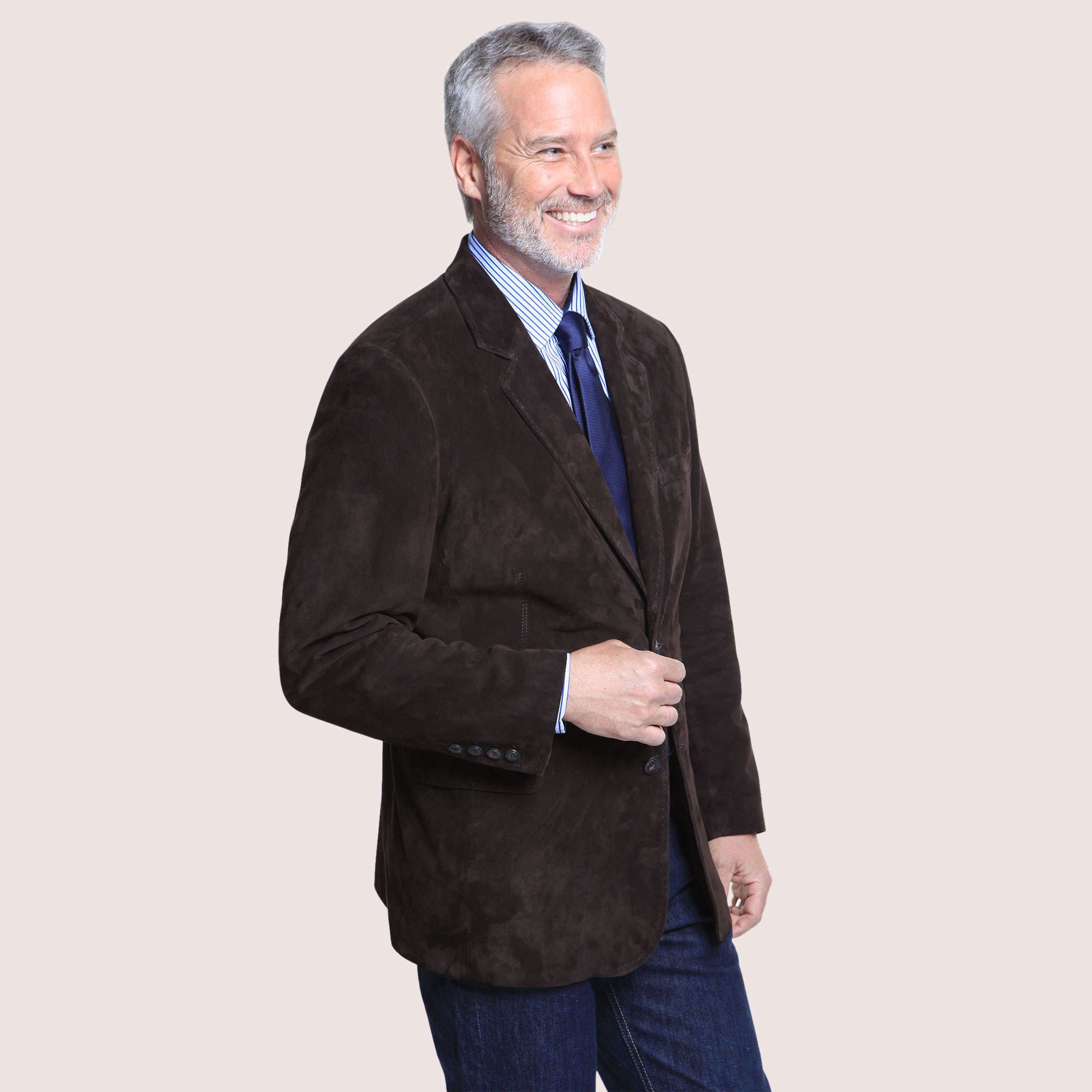 Saratoga Goat Suede Jacket-23