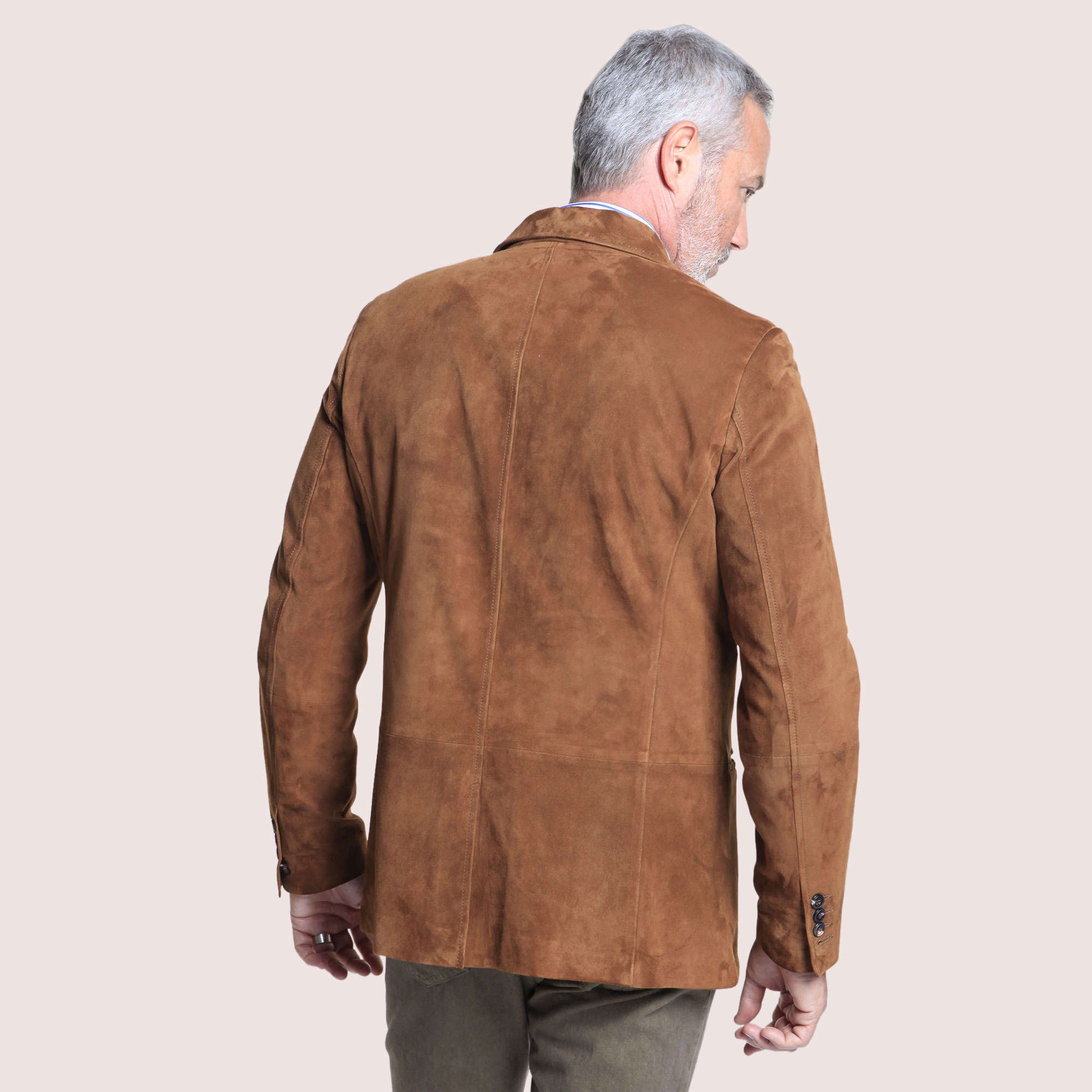 Saratoga Metis Goat Suede Blazer