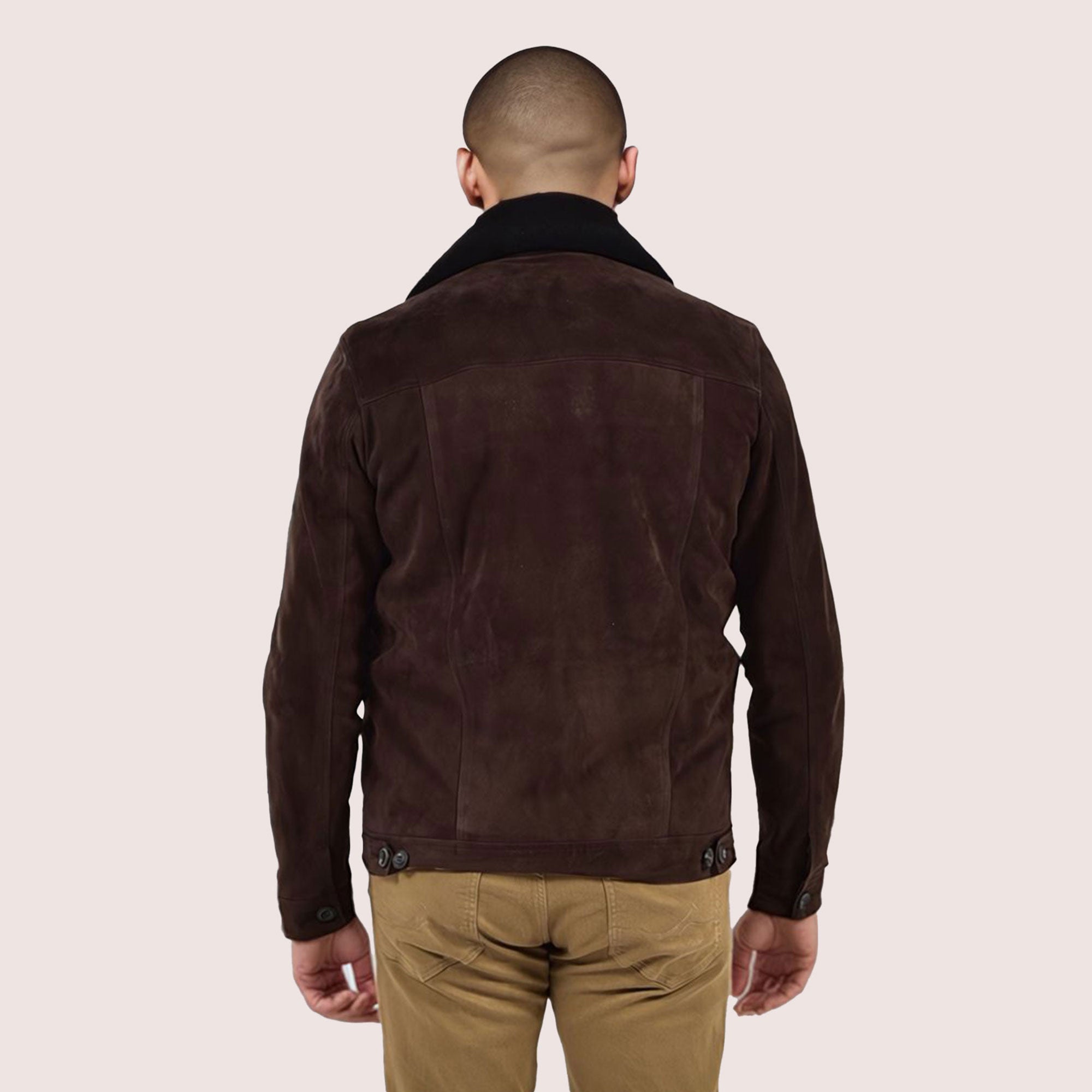 Brooklyn Goat Suede Jacket