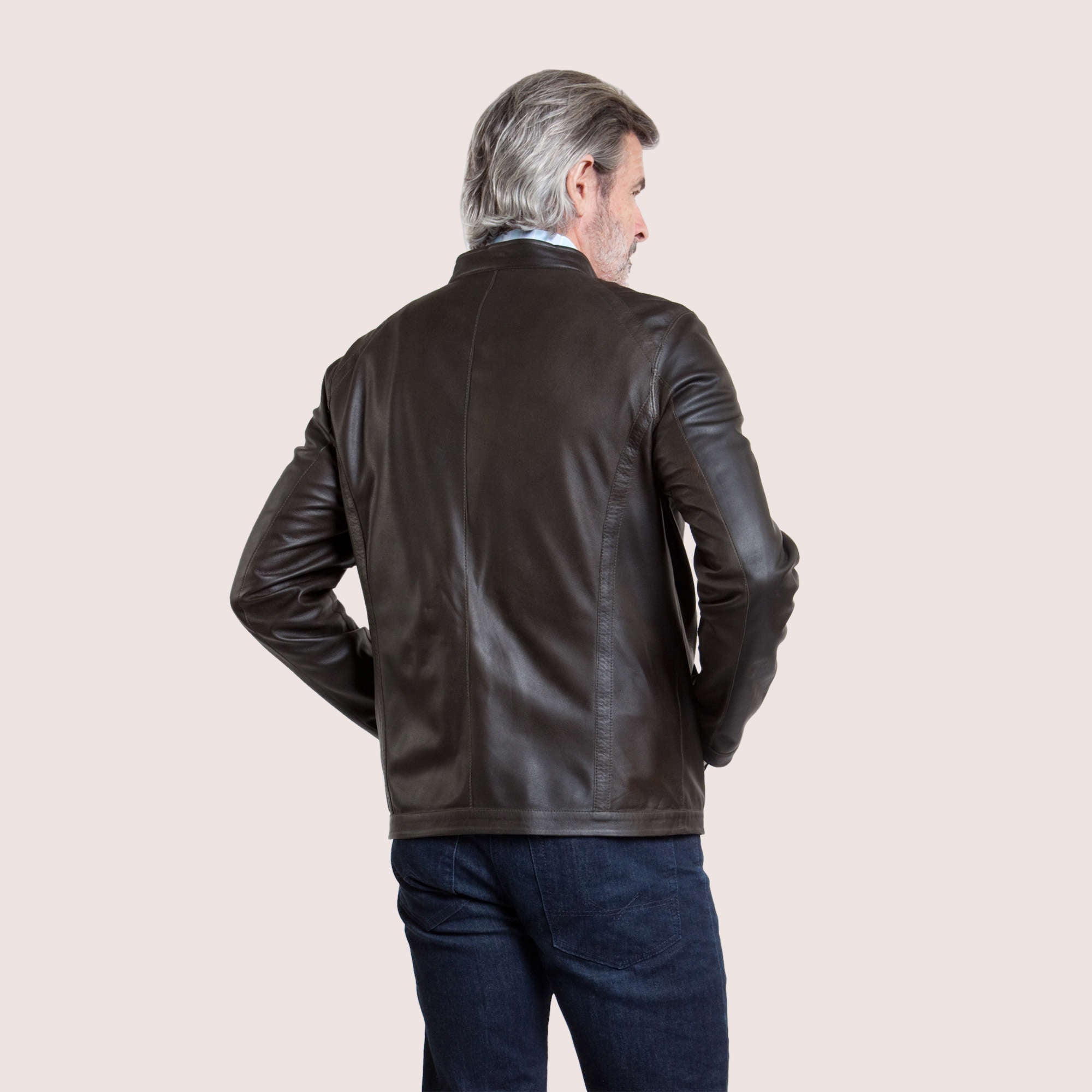Memphis Reversible Goat Suede Jacket-3