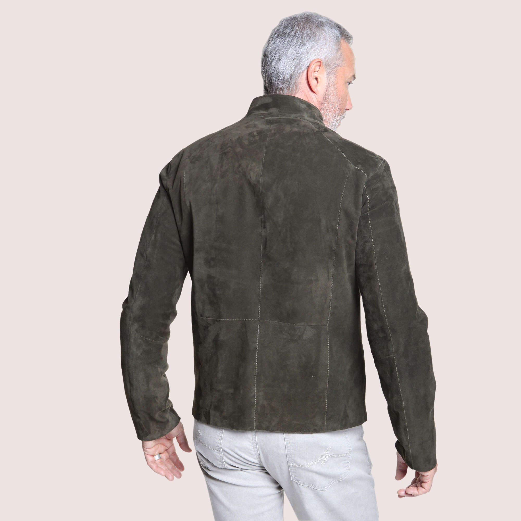 Arizona Reversible Goat Suede Jacket-10