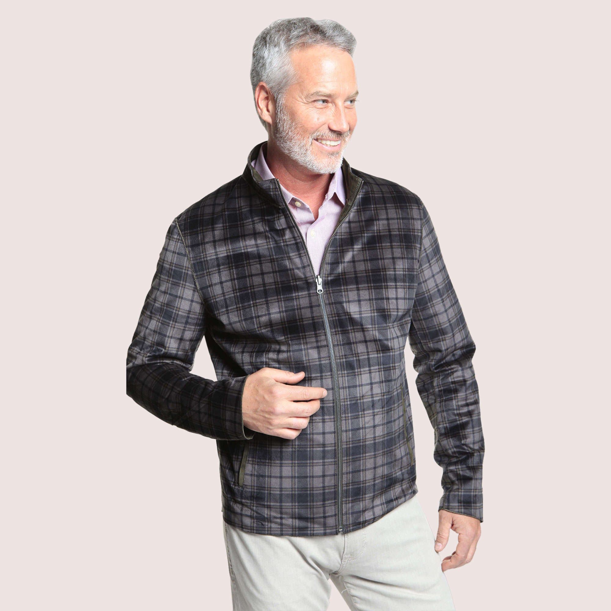 Arizona Reversible Goat Suede Jacket