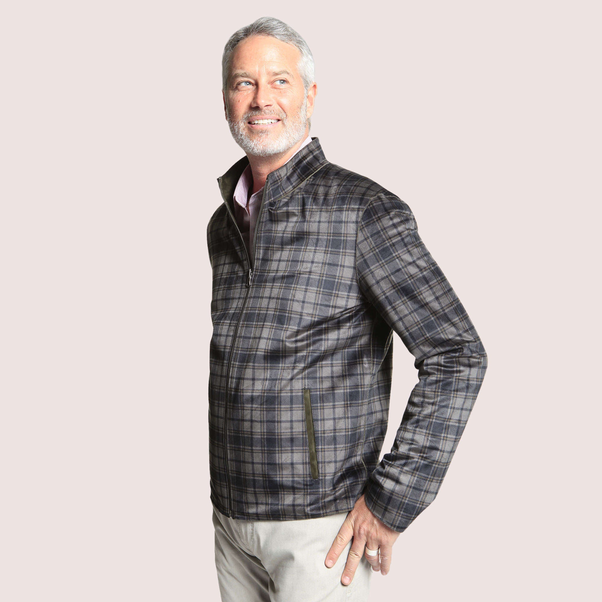 Arizona Reversible Goat Suede Jacket