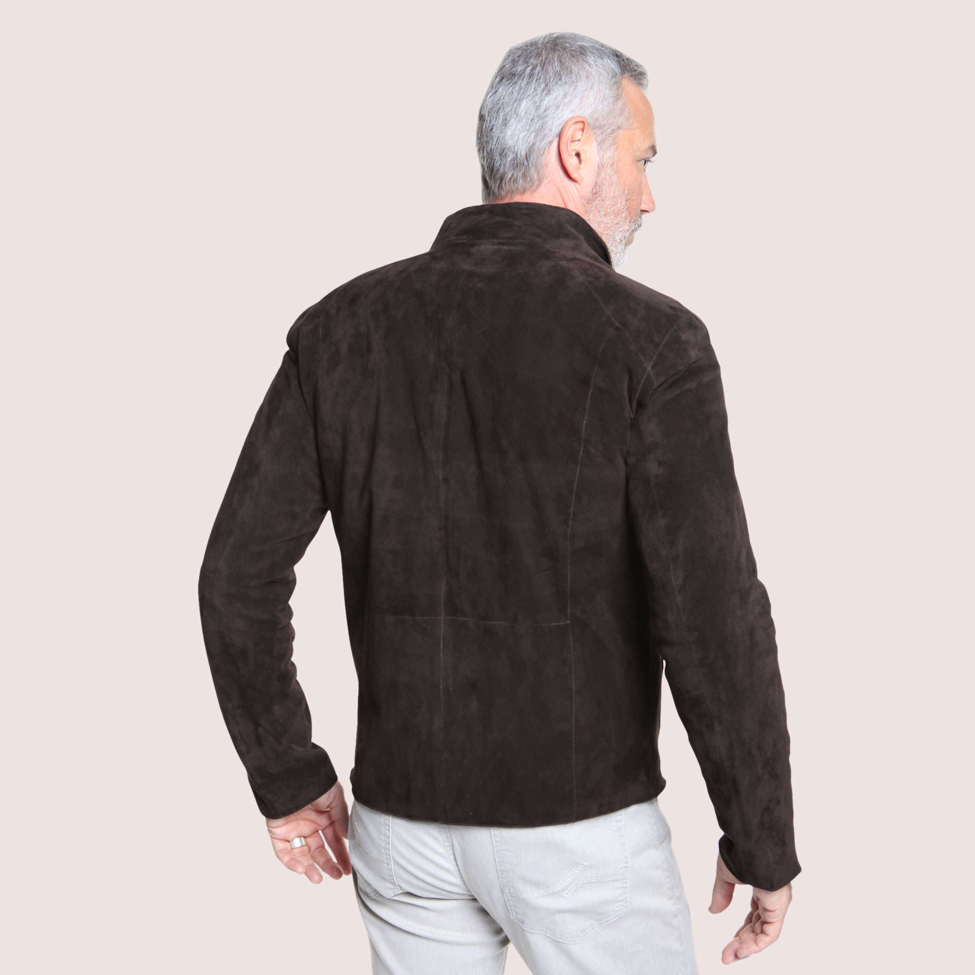 Arizona Reversible Goat Suede Jacket-5