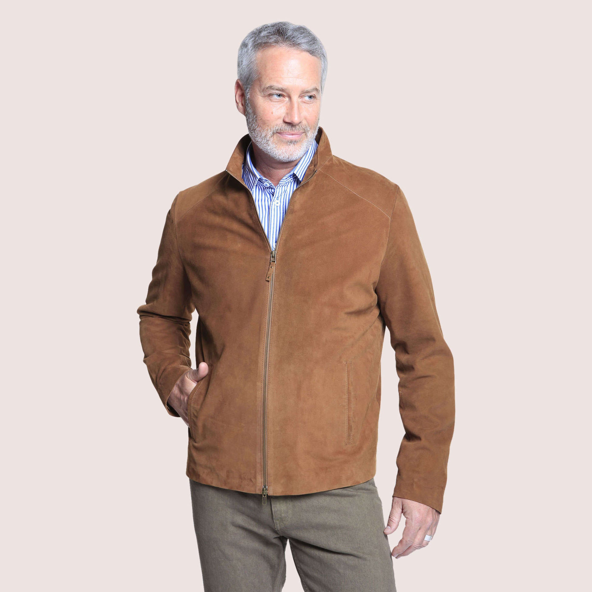 Allentown Goat Suede Jacket