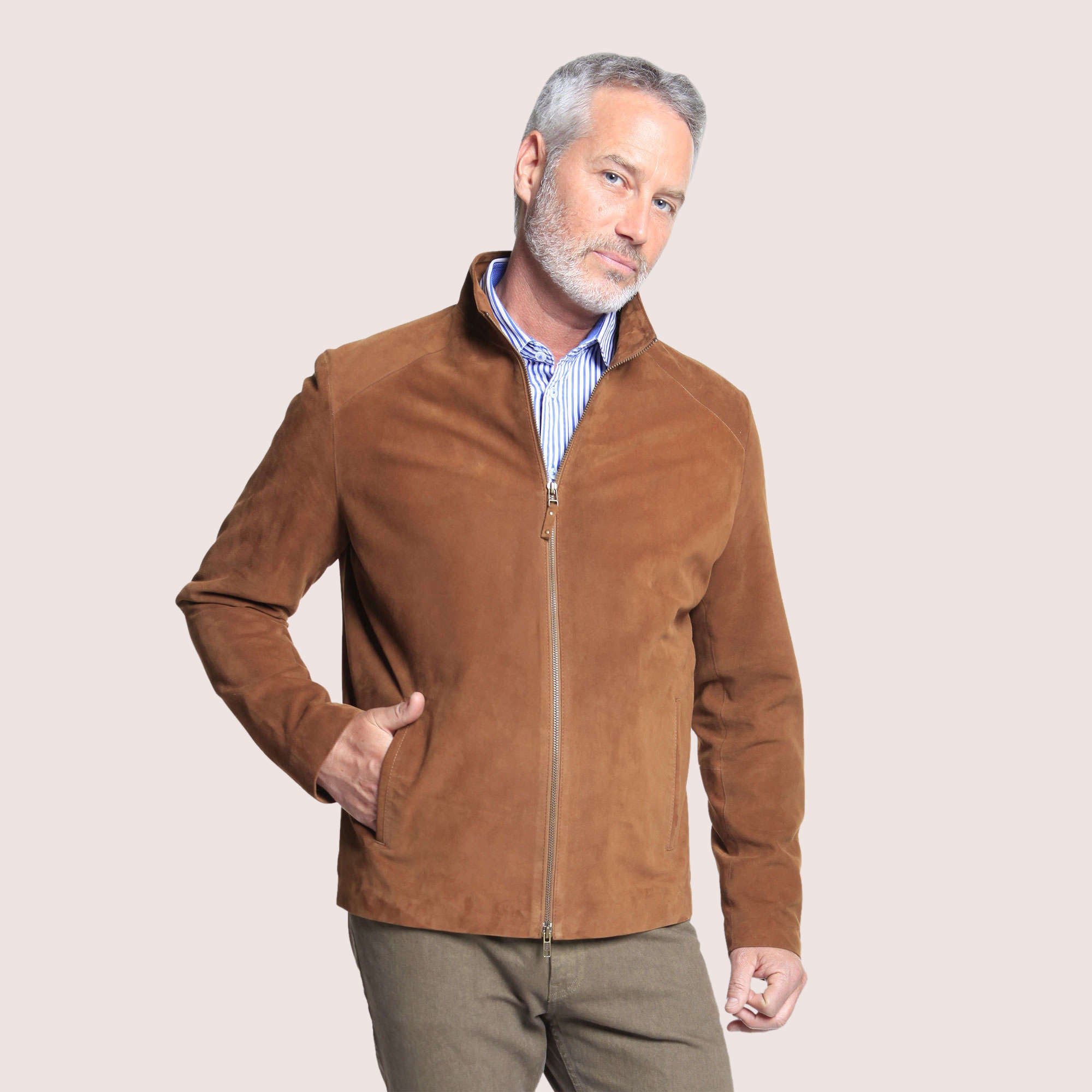 Allentown Goat Suede Jacket-6
