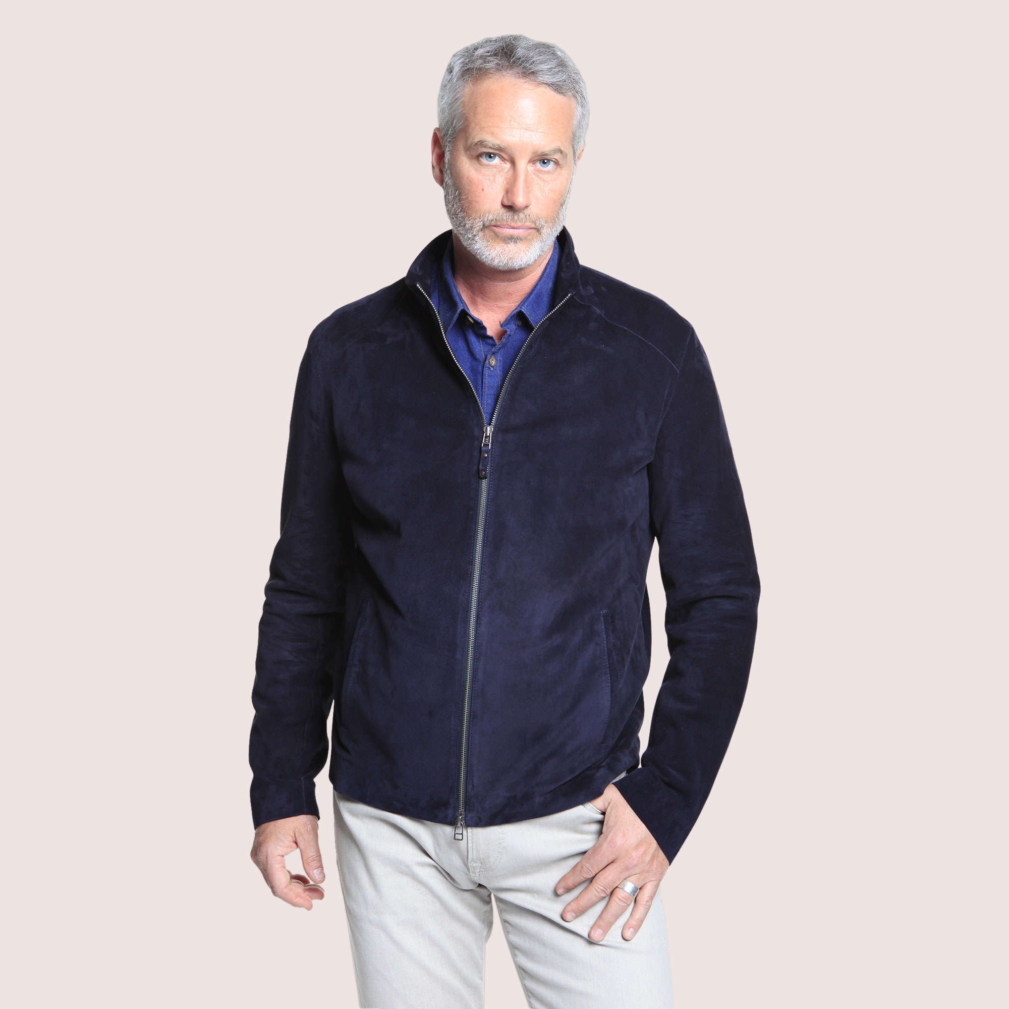 Allentown Goat Suede Jacket