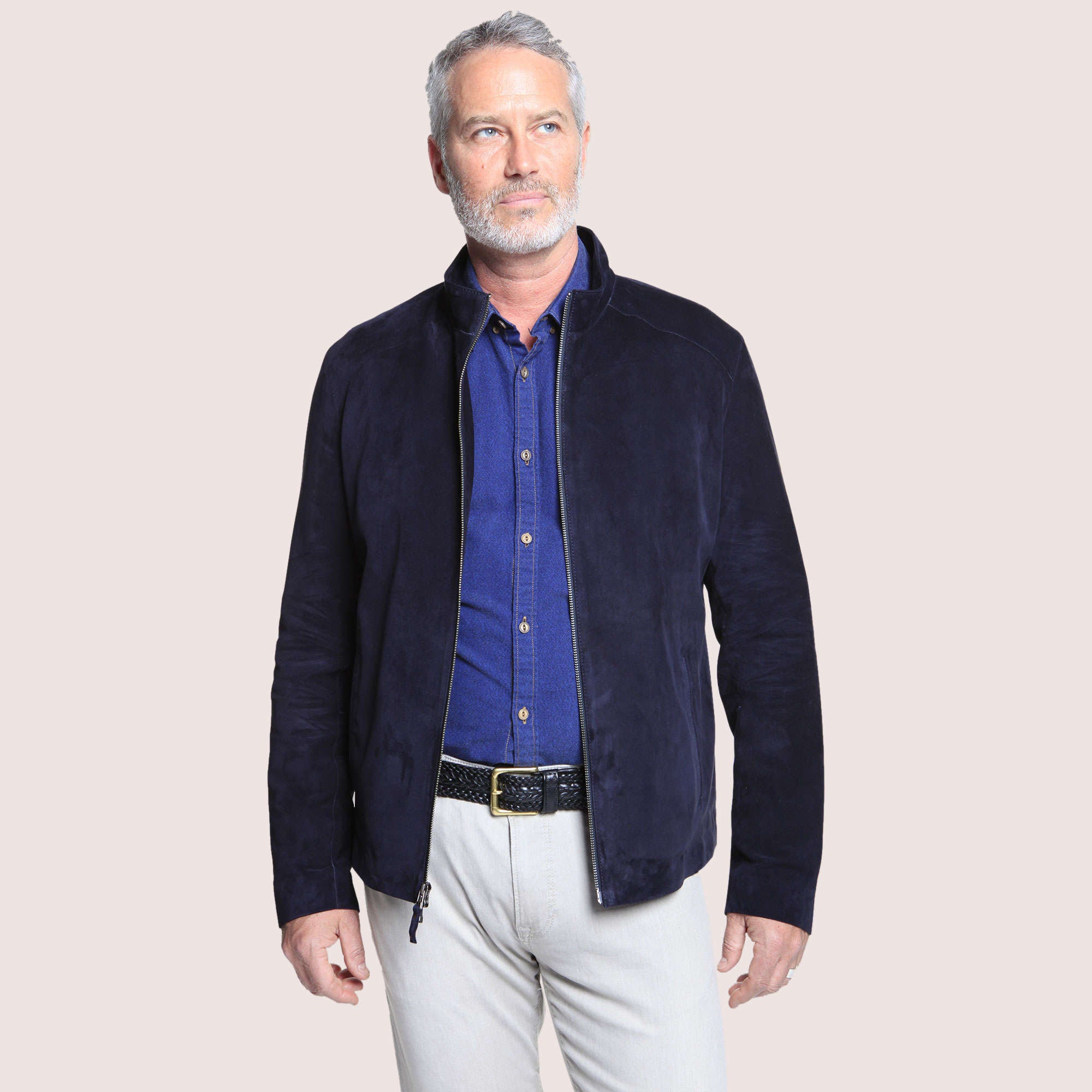 Allentown Goat Suede Jacket-4