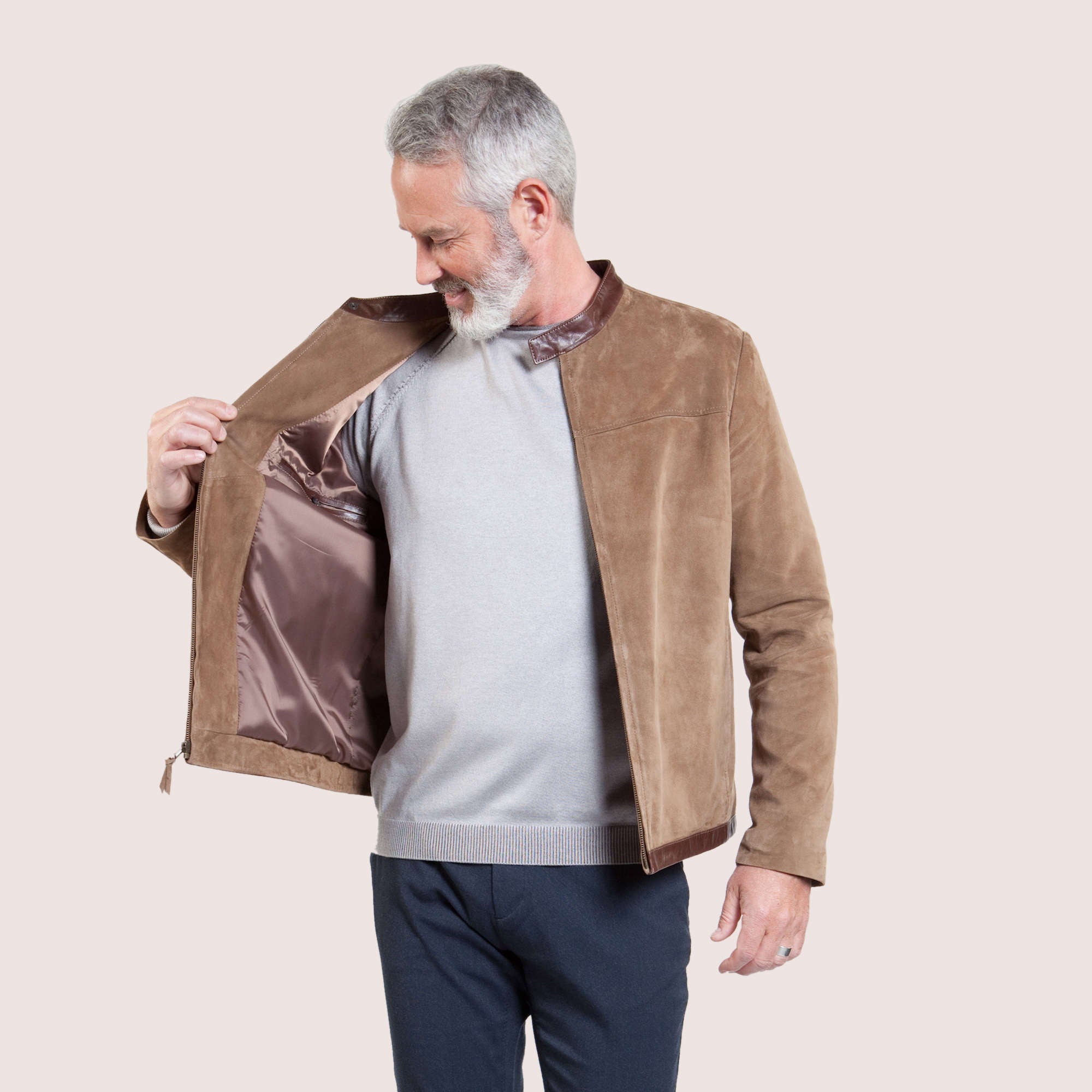 Anderson Goat Suede Jacket