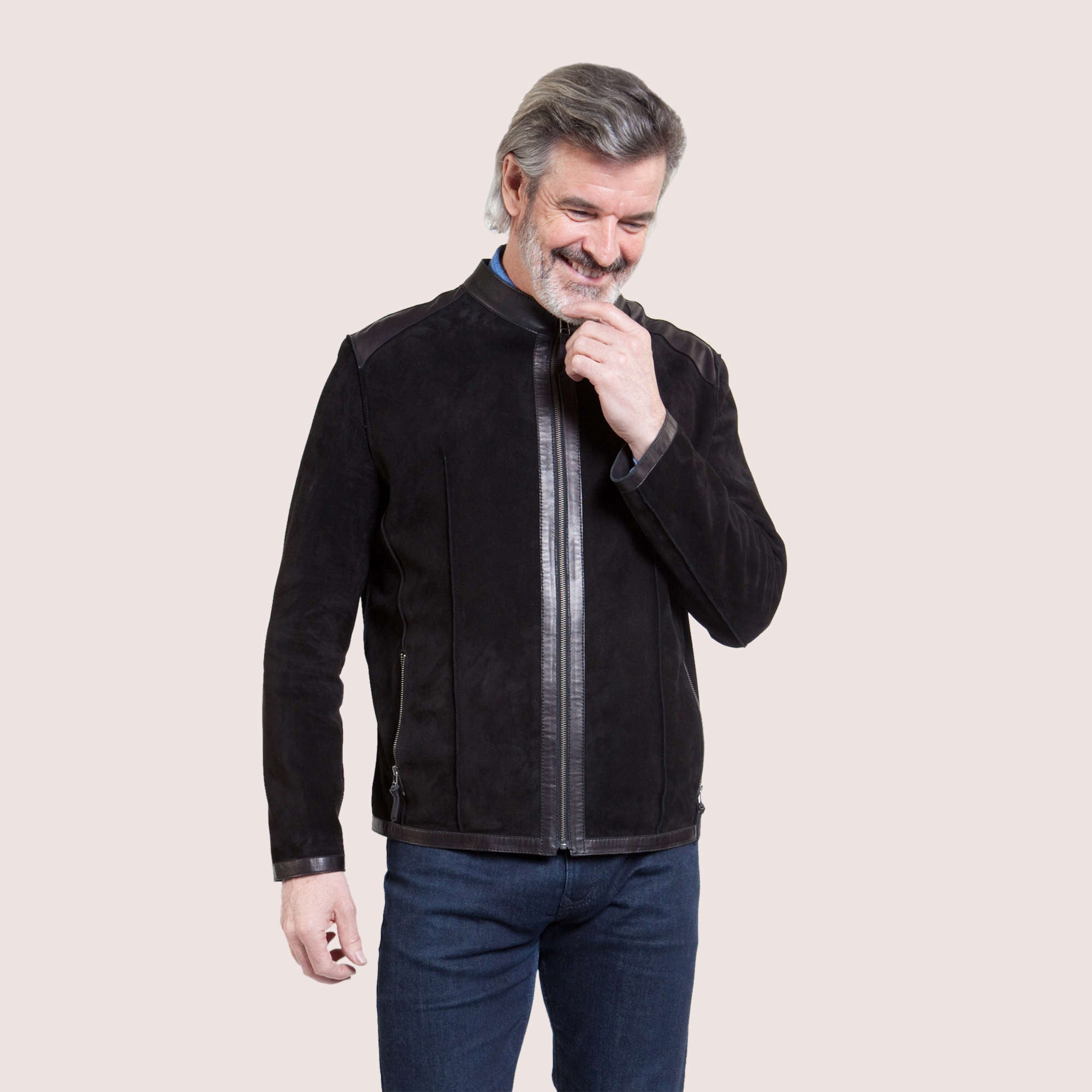 Sunbury Goat Suede Jacket-3