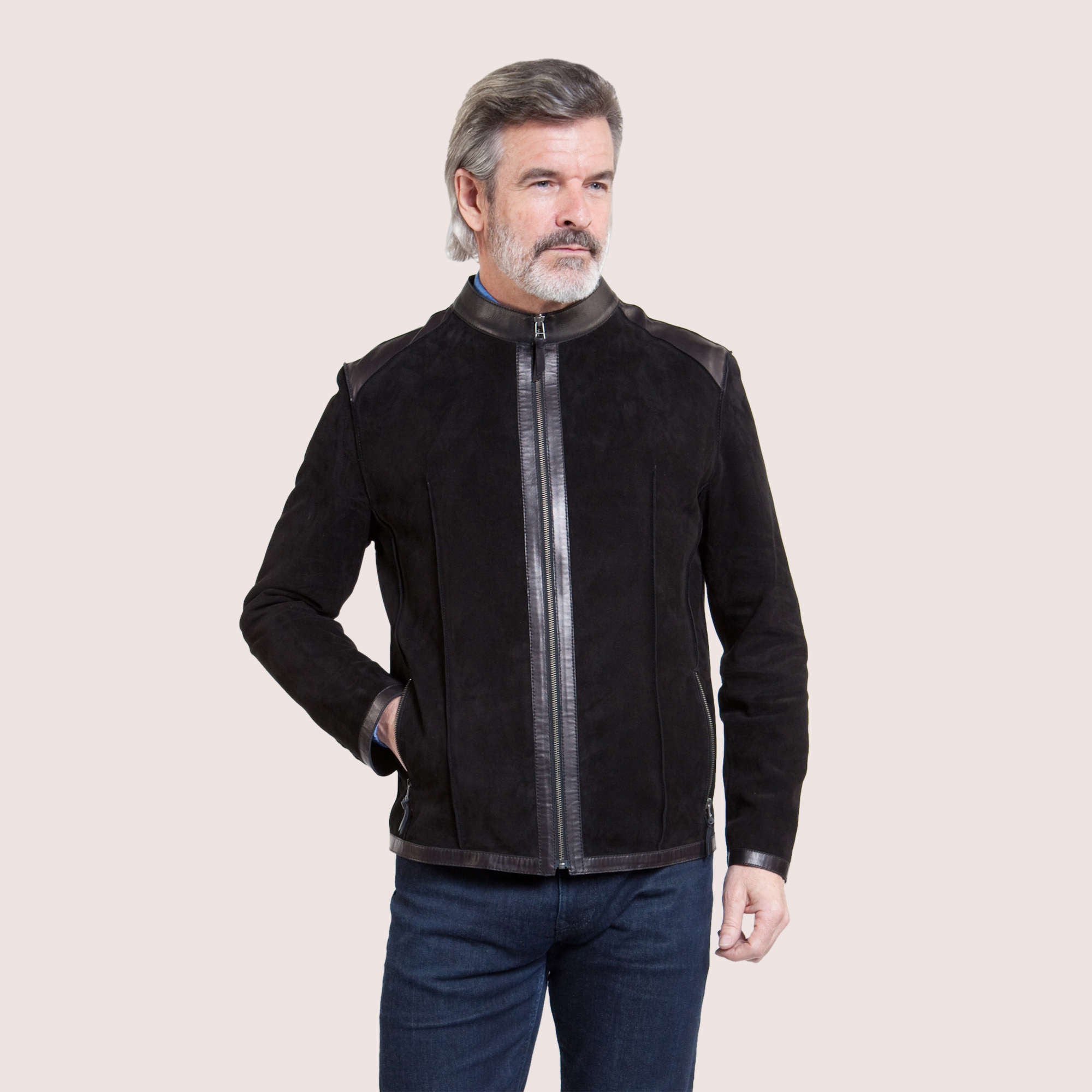 Sunbury Goat Suede Jacket-5