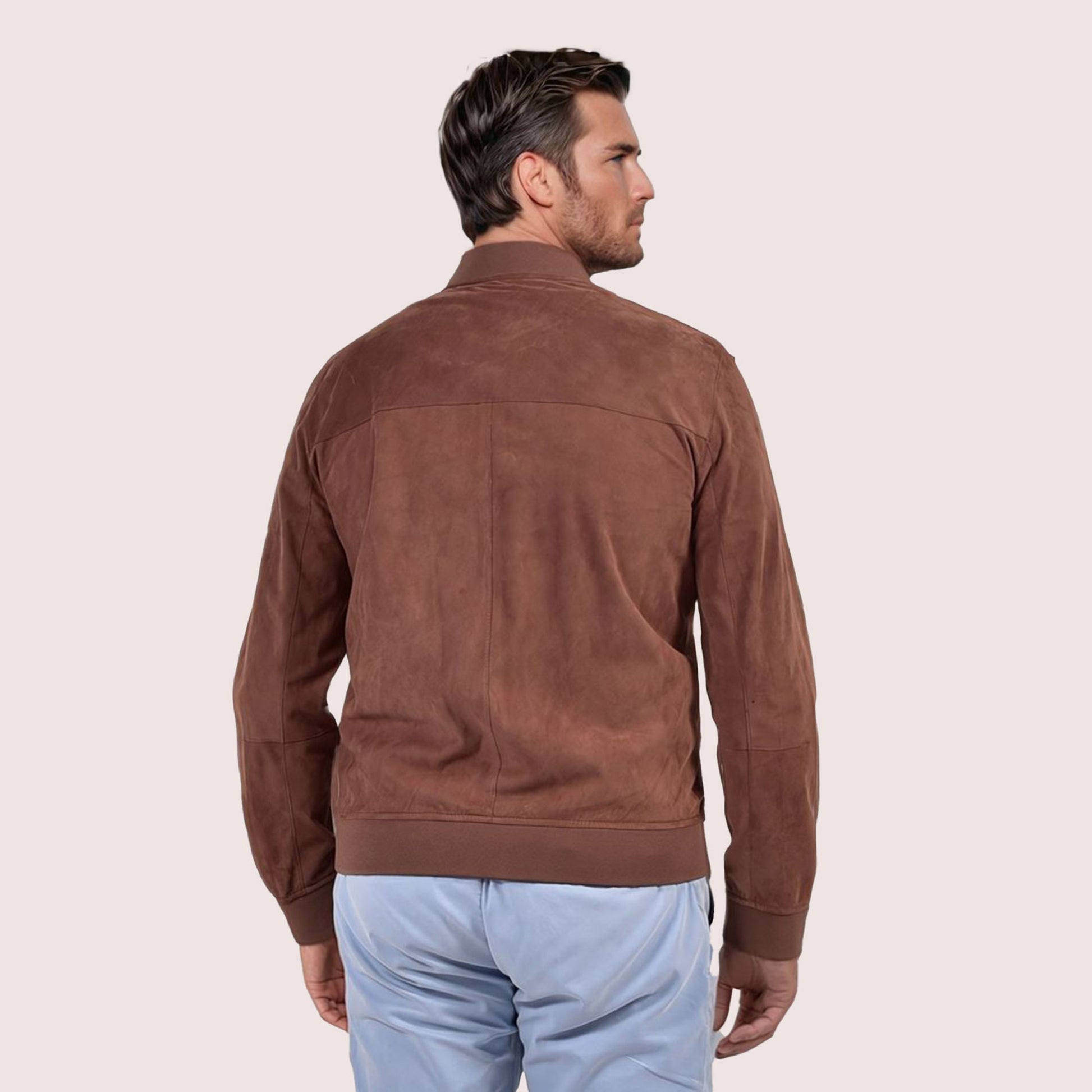 Mason reversible goat suede jacket
