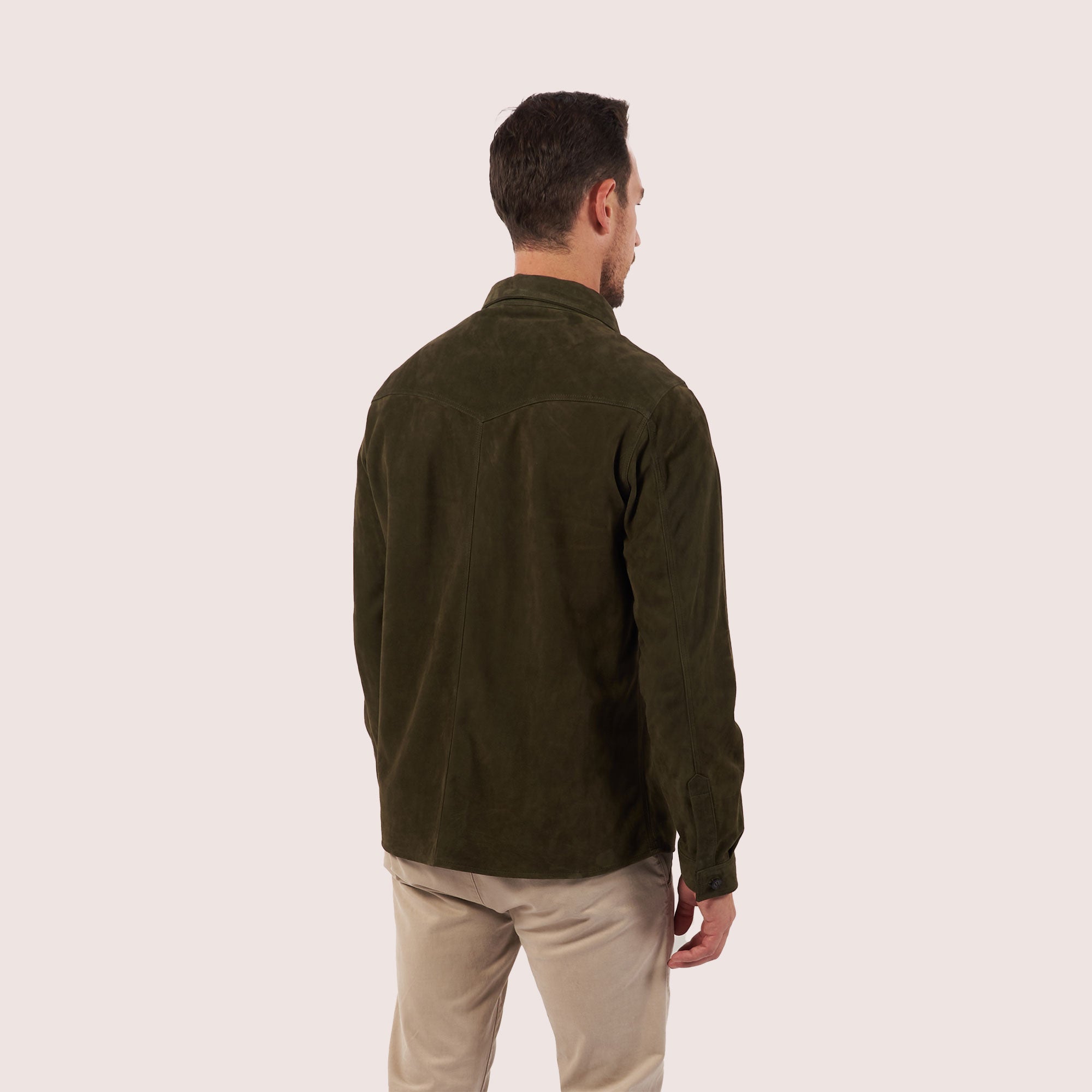 Langley Goat Suede Shirt-3