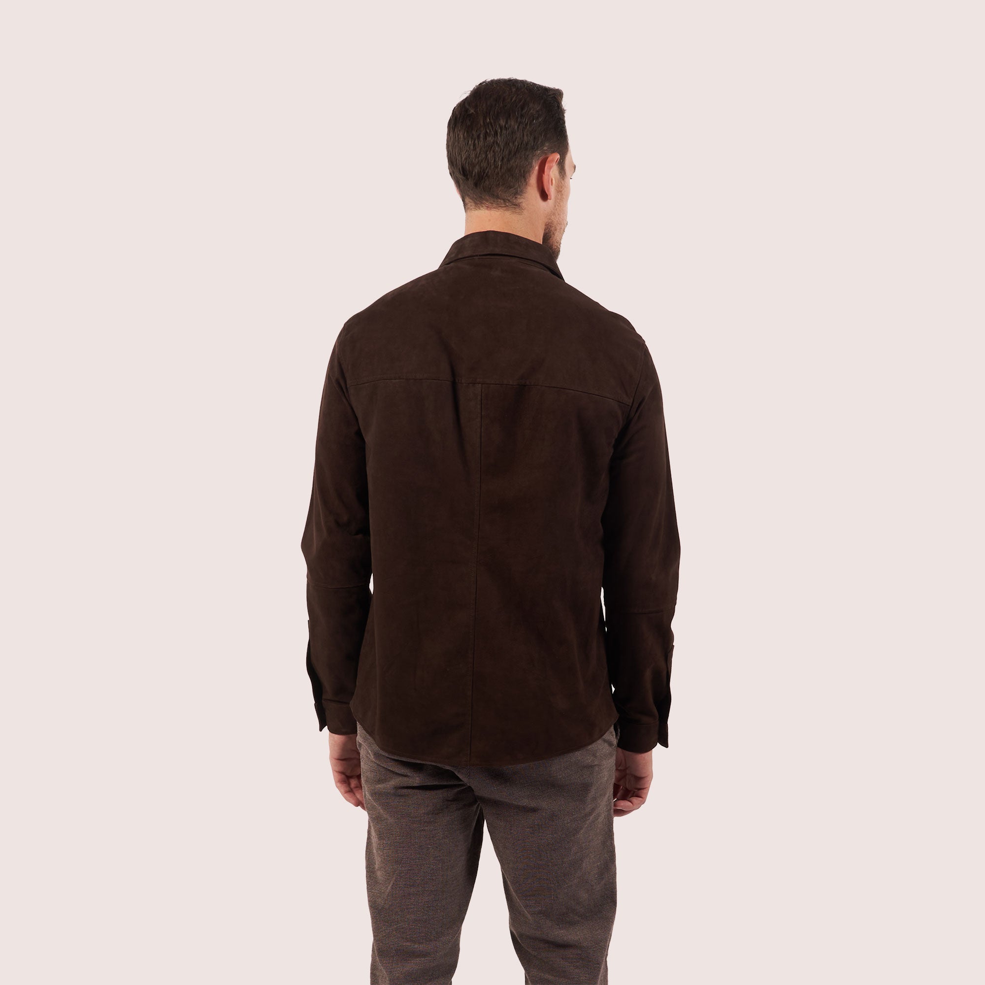 Hartford Goat Suede Shirt-7